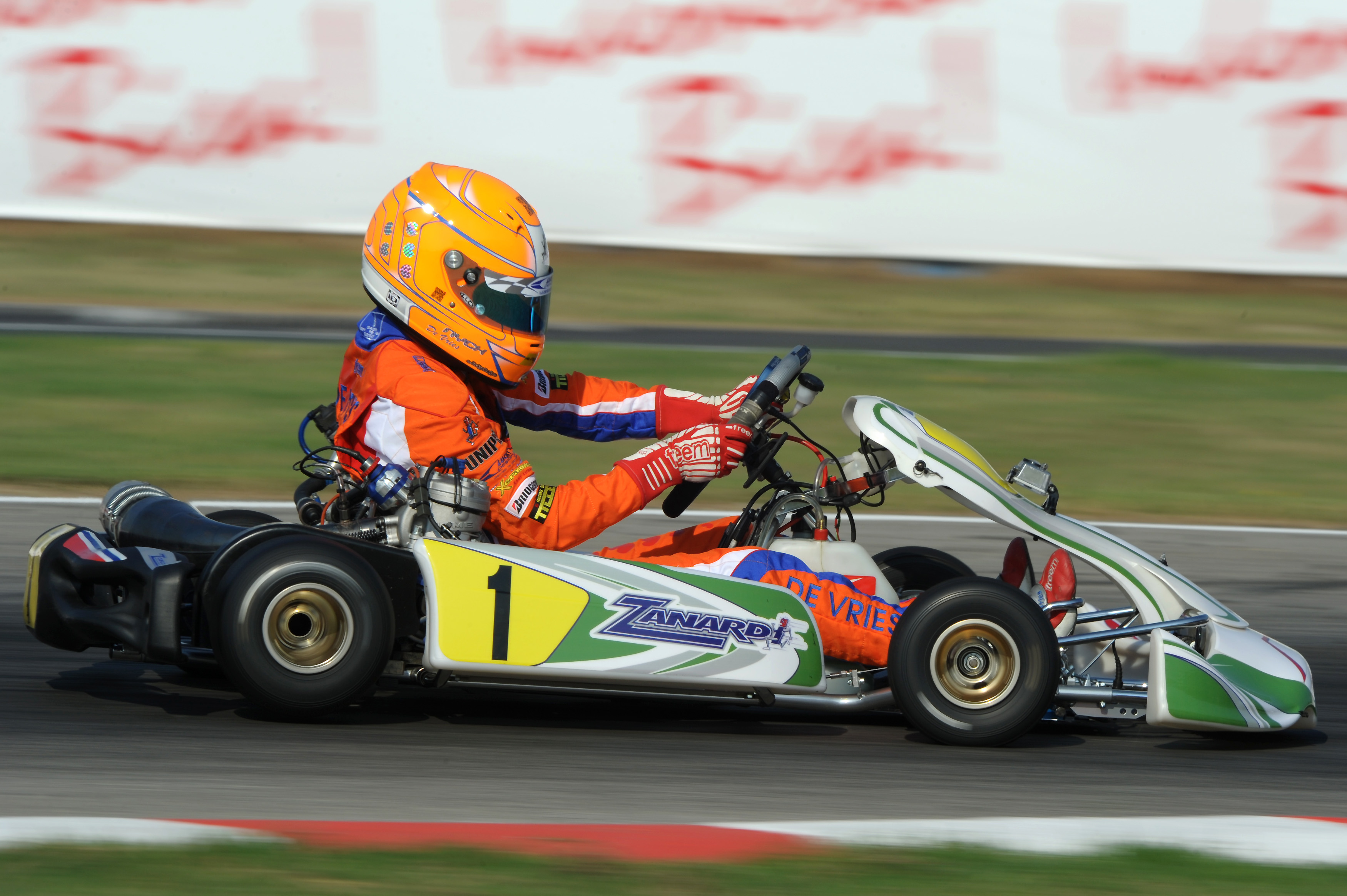 Nyck de Vries FIA karting world championship