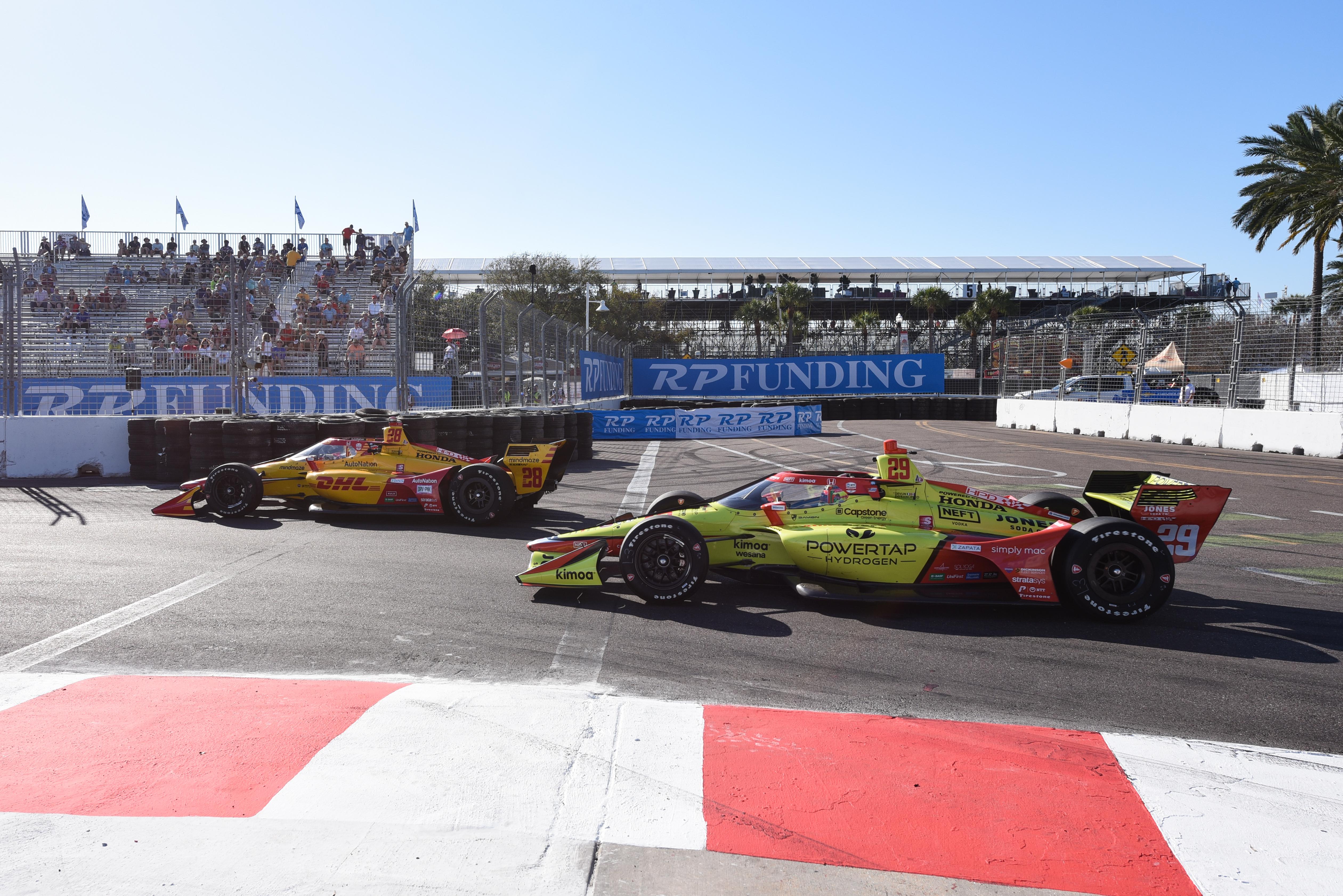 Romain Grosjean Devlin DeFrancesco Andretti IndyCar