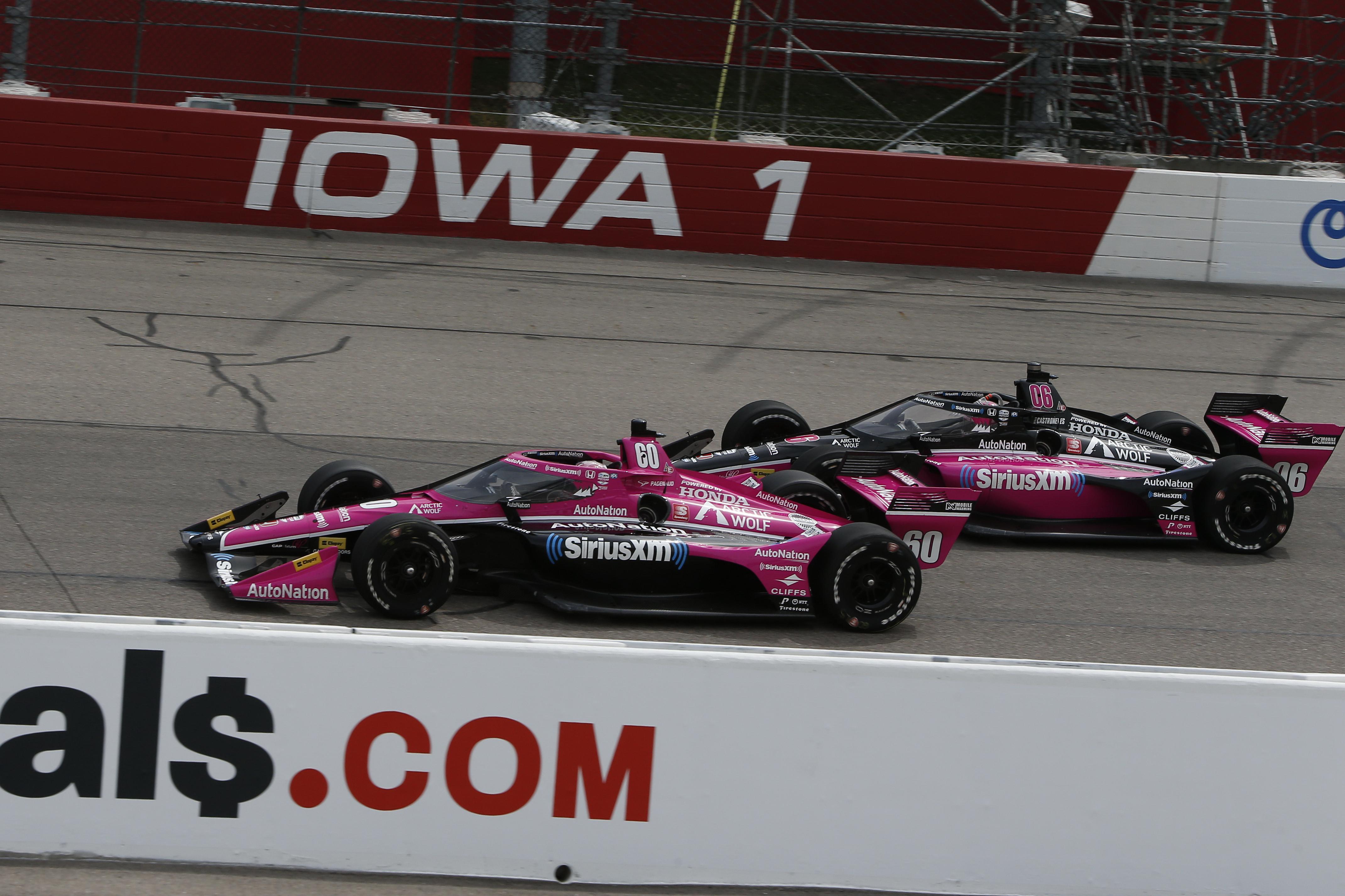 Simon Pagenaud Helio Castroneves Meyer Shank IndyCar