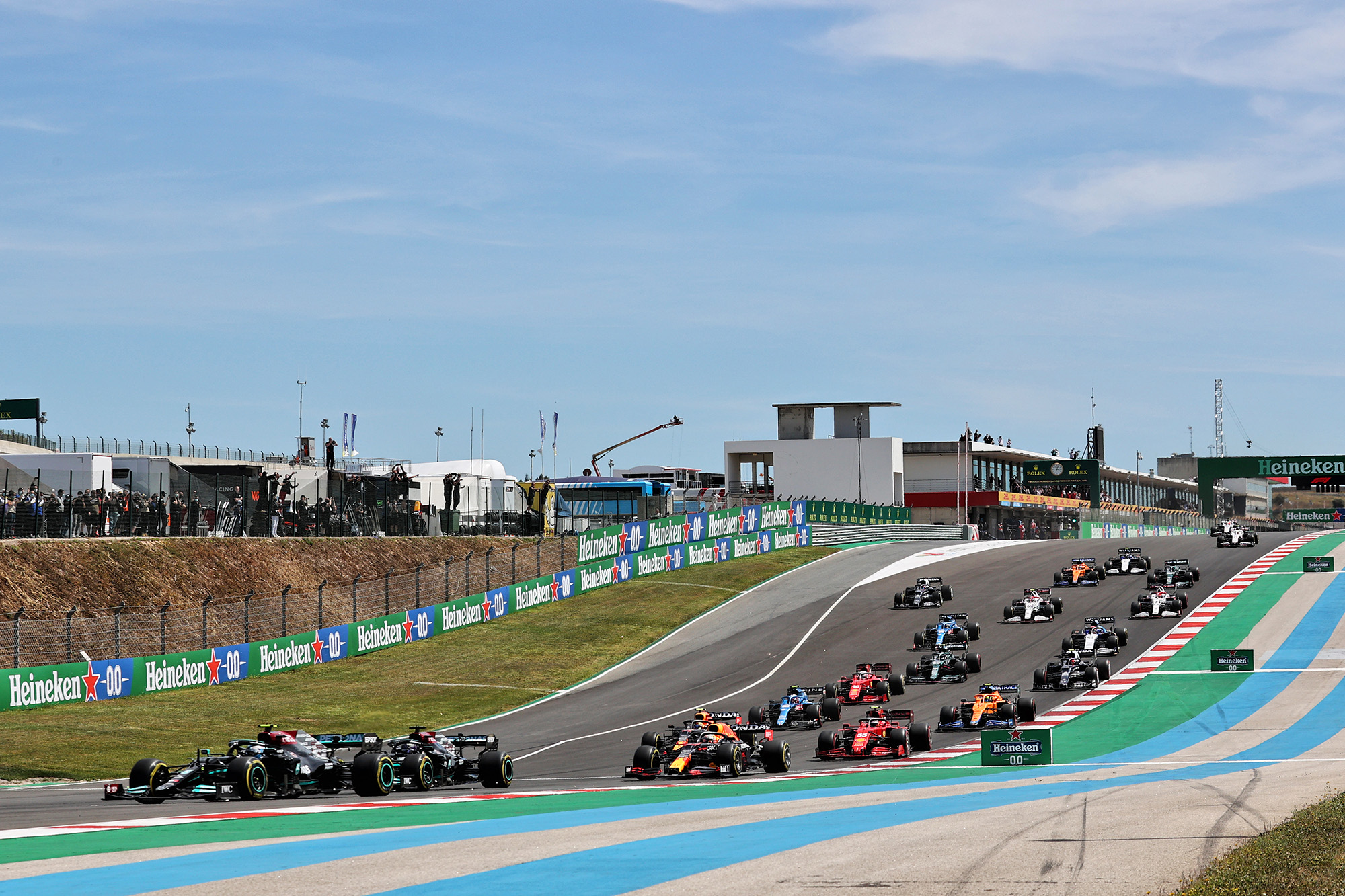 Motor Racing Formula One World Championship Portuguese Grand Prix Race Day Portimao, Portugal