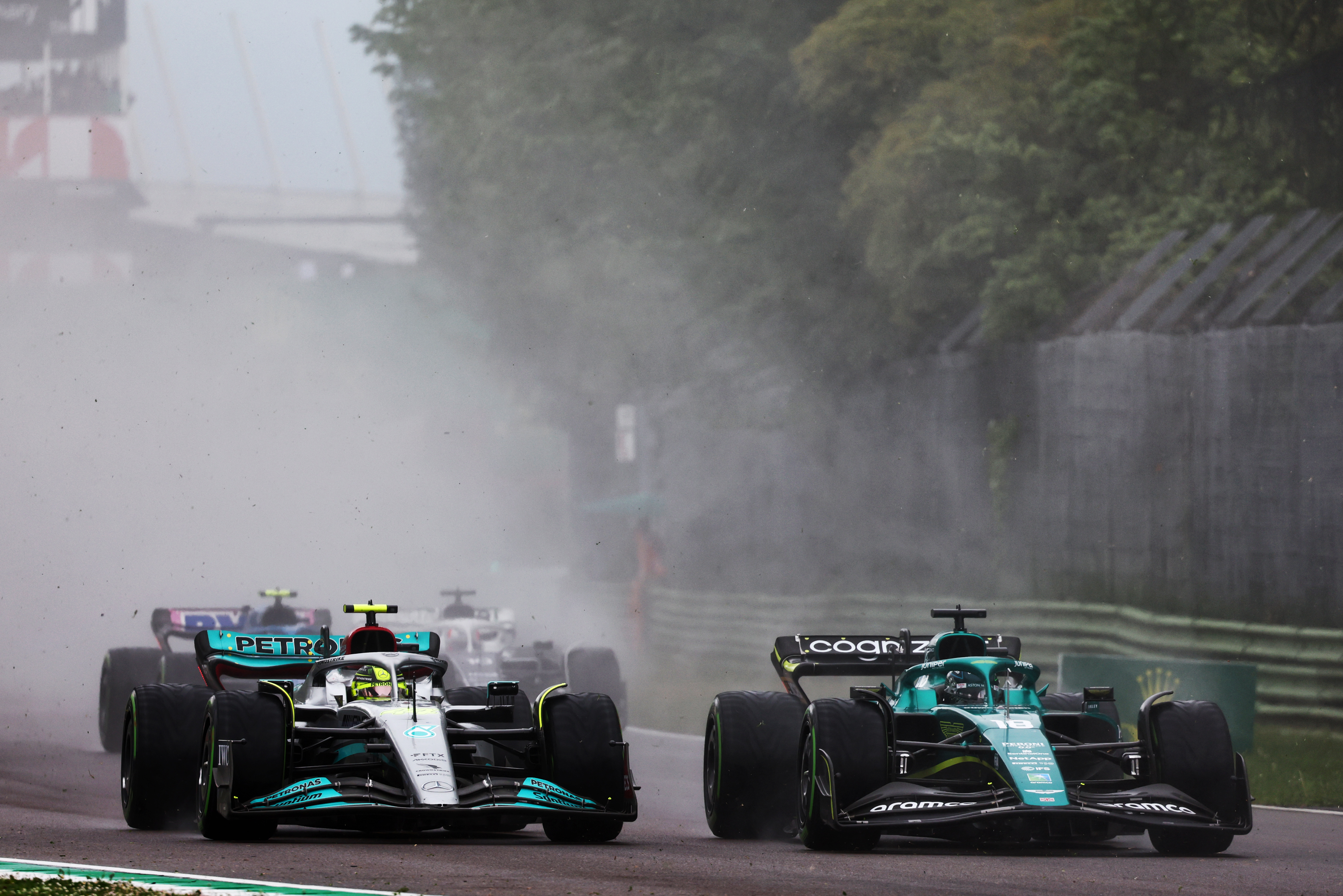 Motor Racing Formula One World Championship Emilia Romagna Grand Prix Race Day Imola, Italy