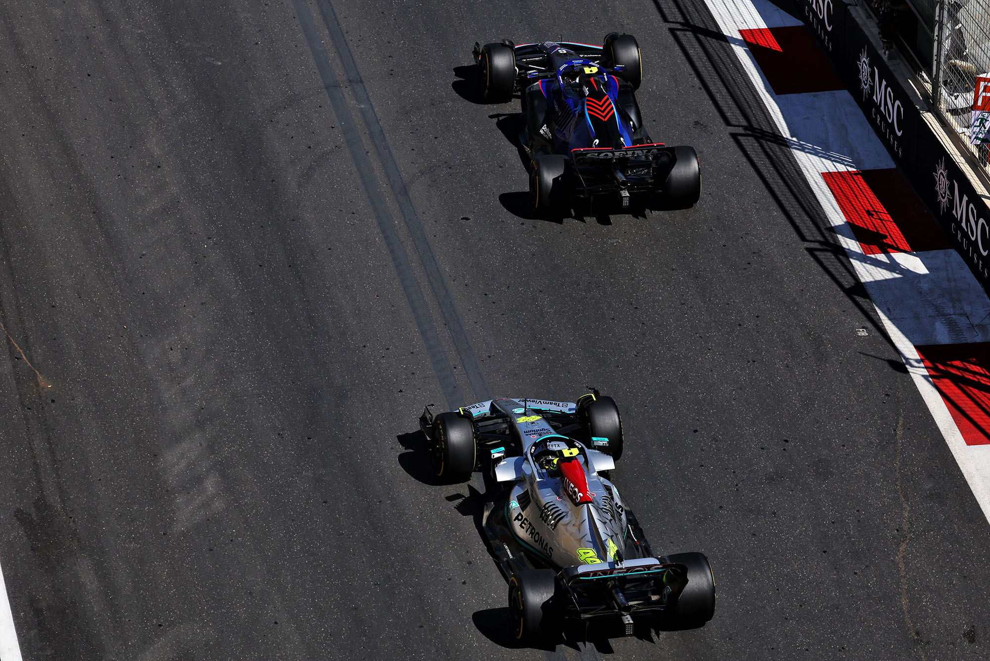 Motor Racing Formula One World Championship Azerbaijan Grand Prix Practice Day Baku, Azerbaijan