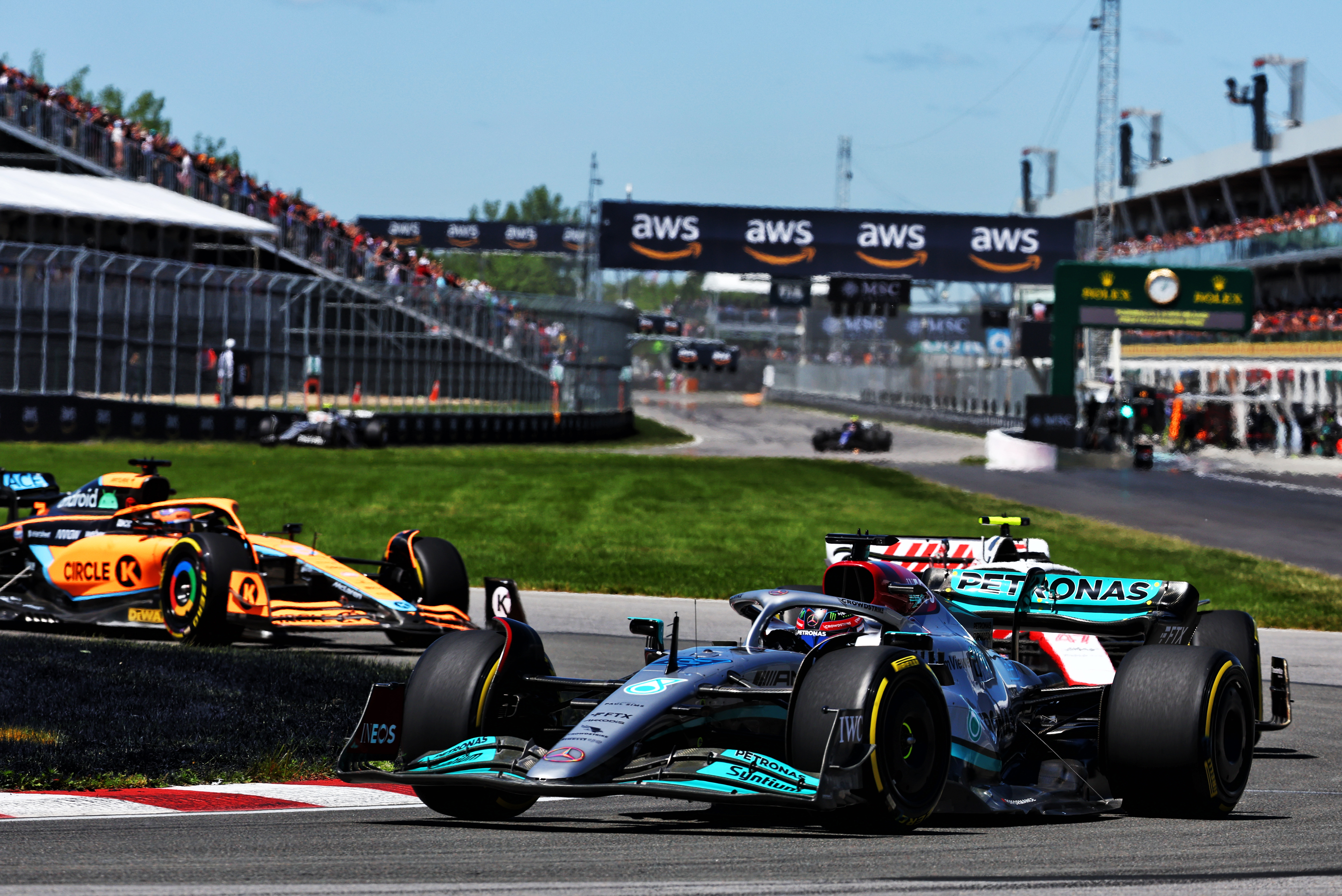 Motor Racing Formula One World Championship Canadian Grand Prix Race Day Montreal, Canada