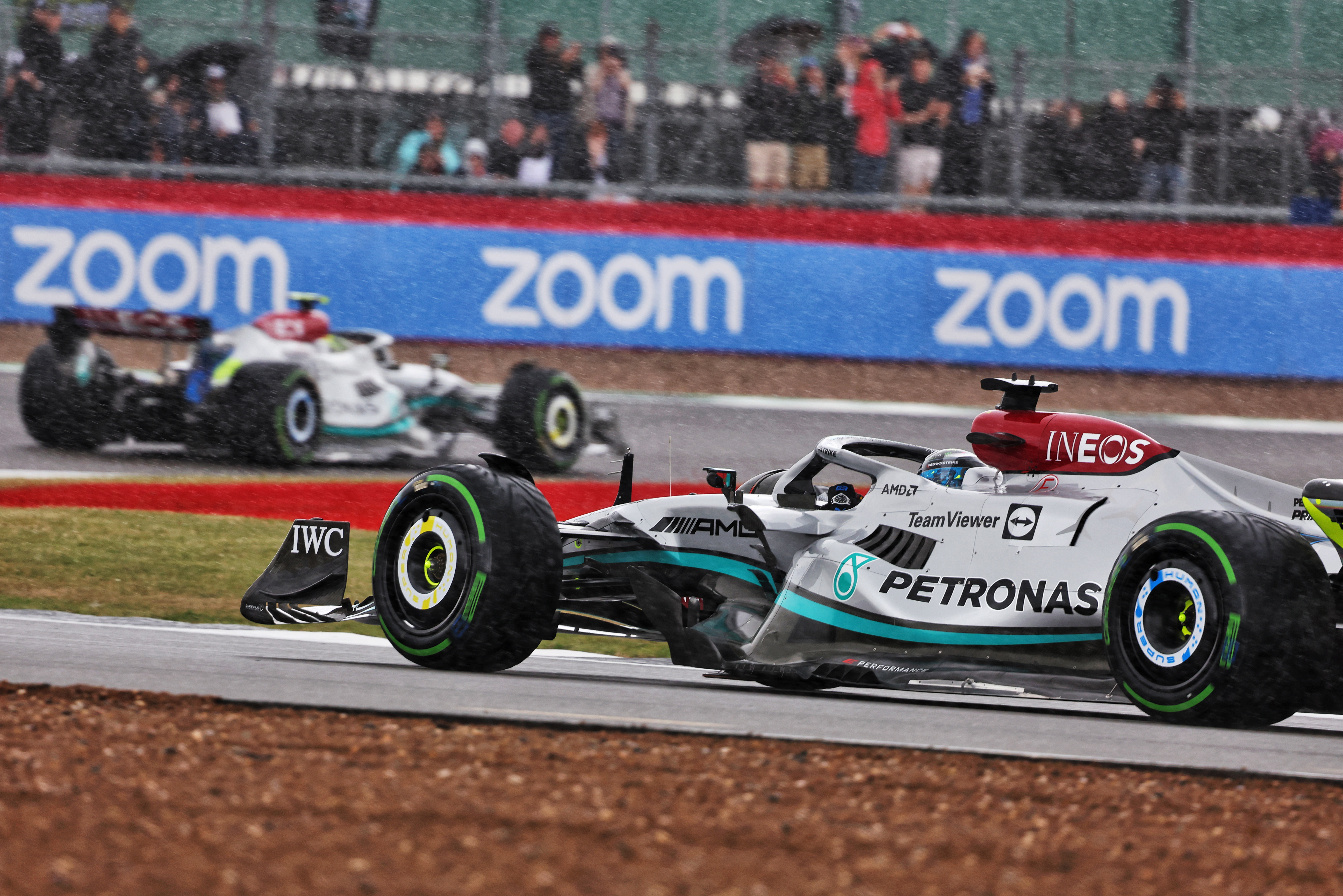 Motor Racing Formula One World Championship British Grand Prix Practice Day Silverstone, England