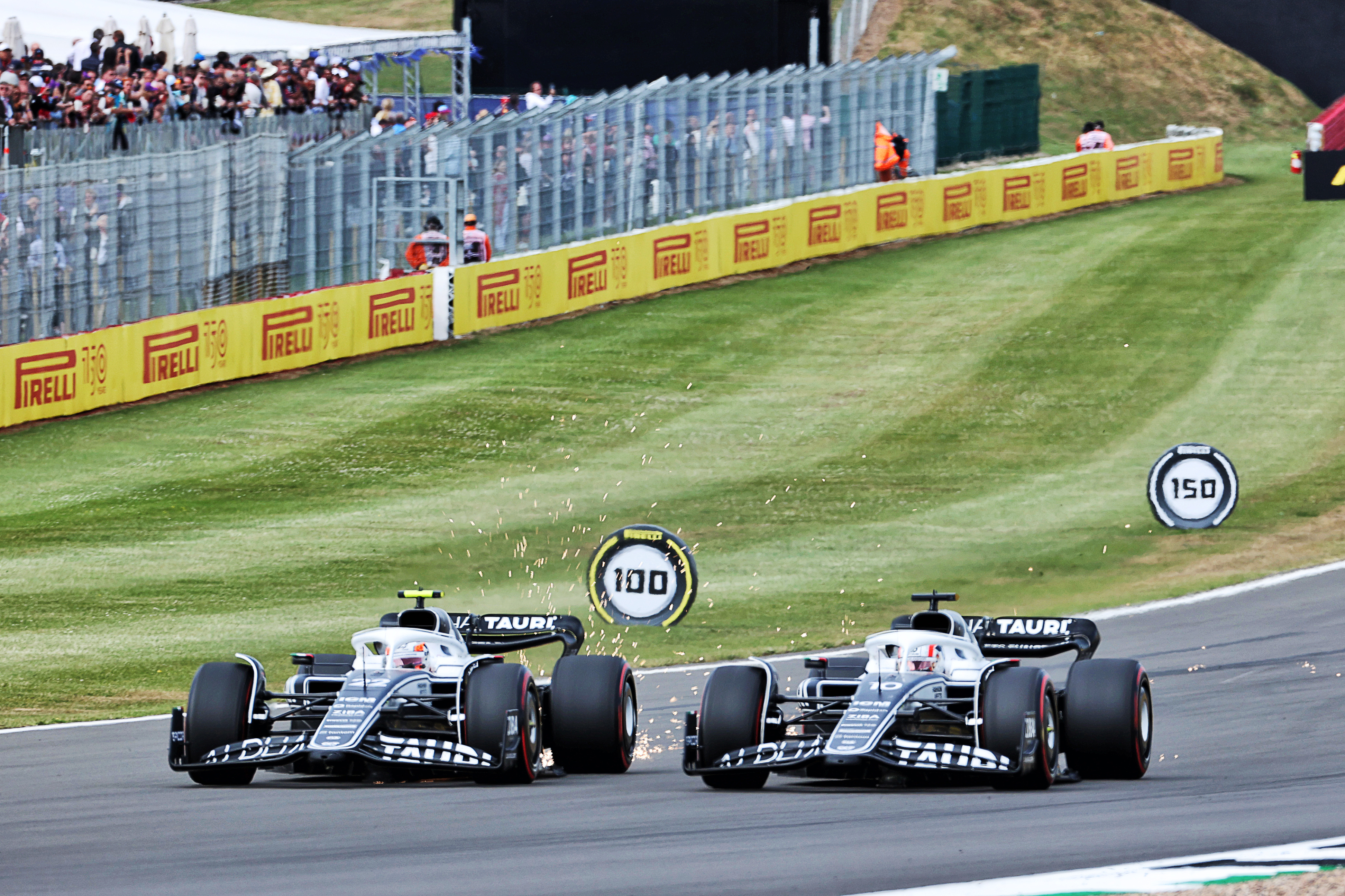 Motor Racing Formula One World Championship British Grand Prix Race Day Silverstone, England