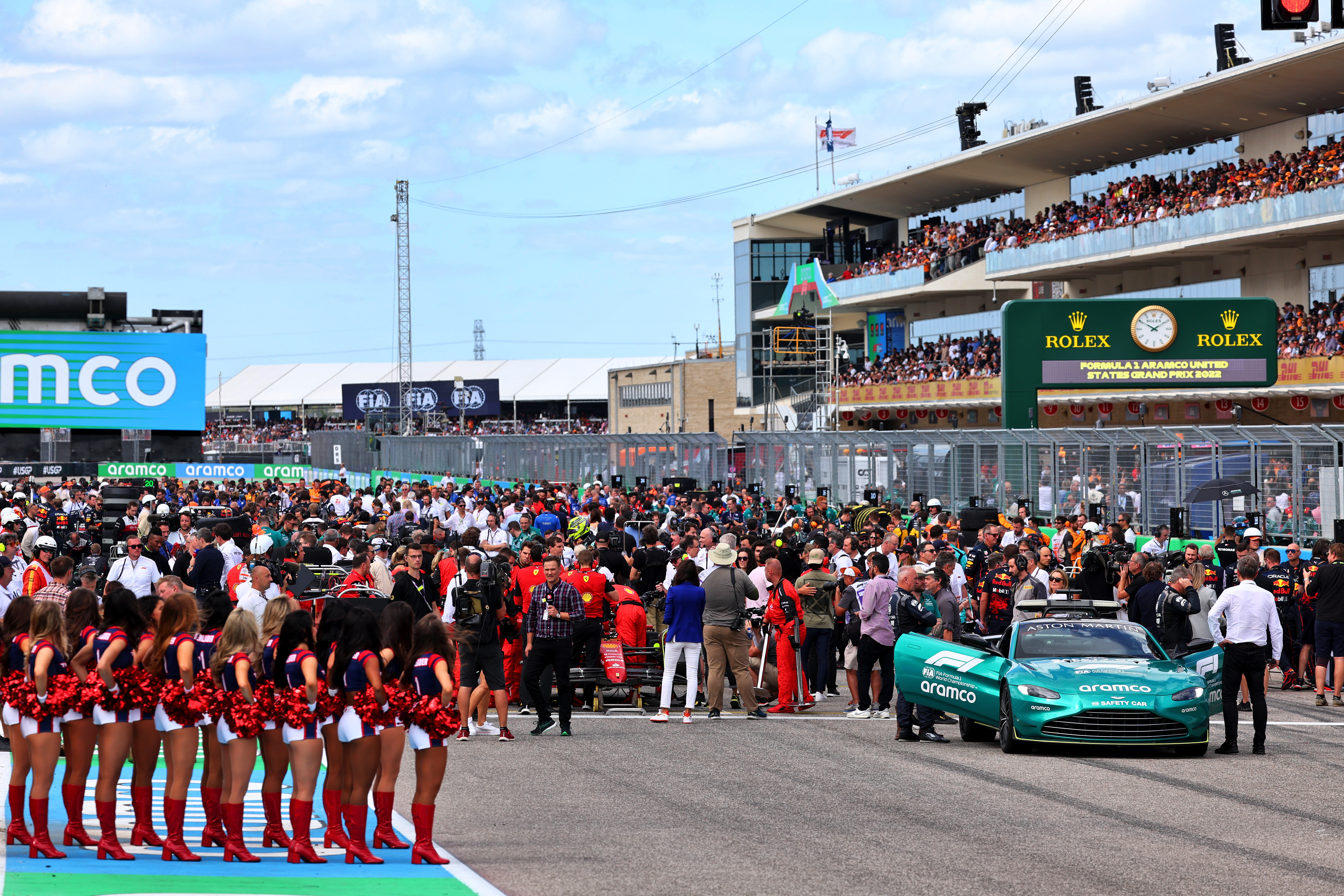 Motor Racing Formula One World Championship United States Grand Prix Race Day Austin, Usa