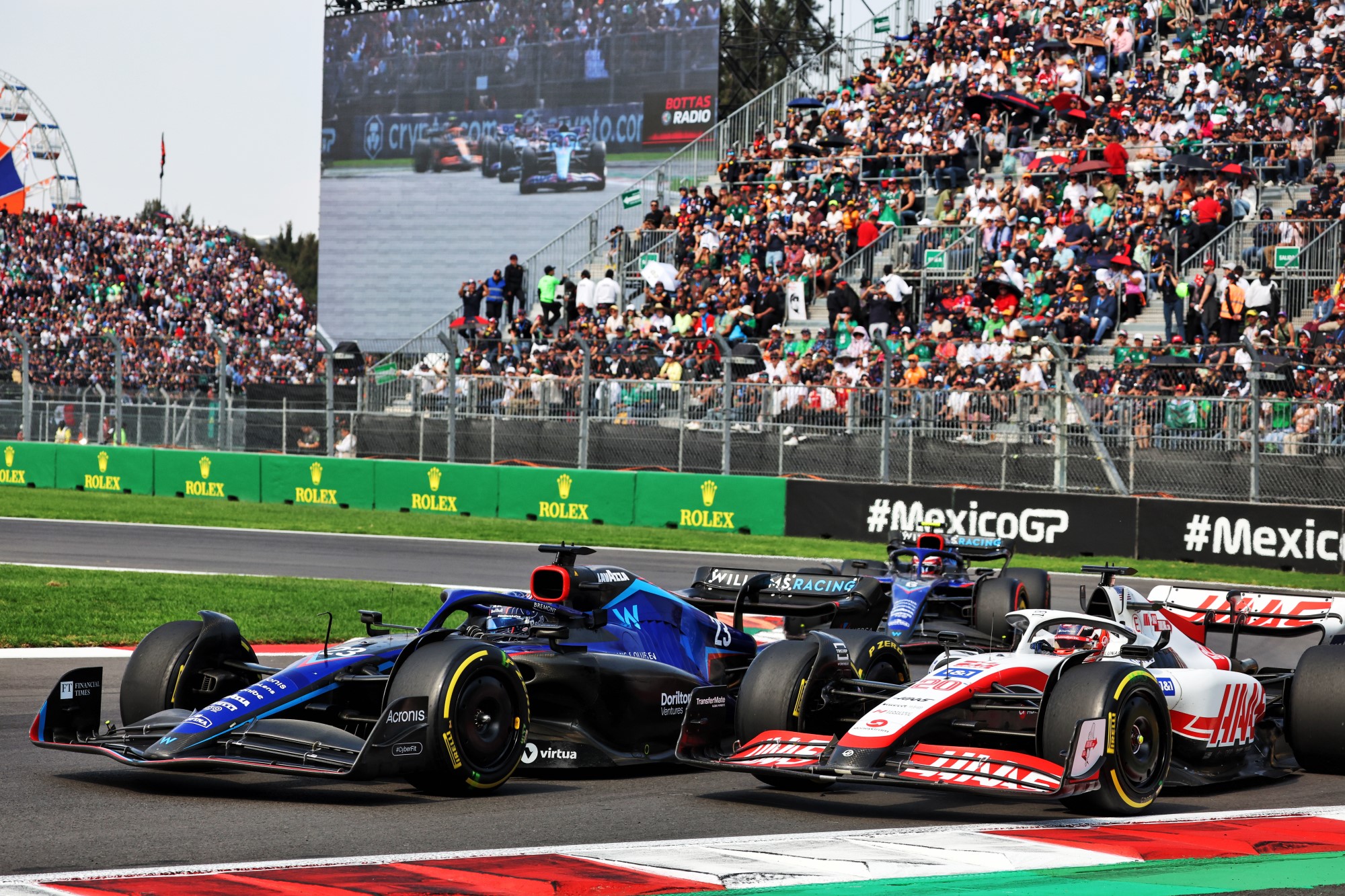 Mexican GP F1 Haas Williams