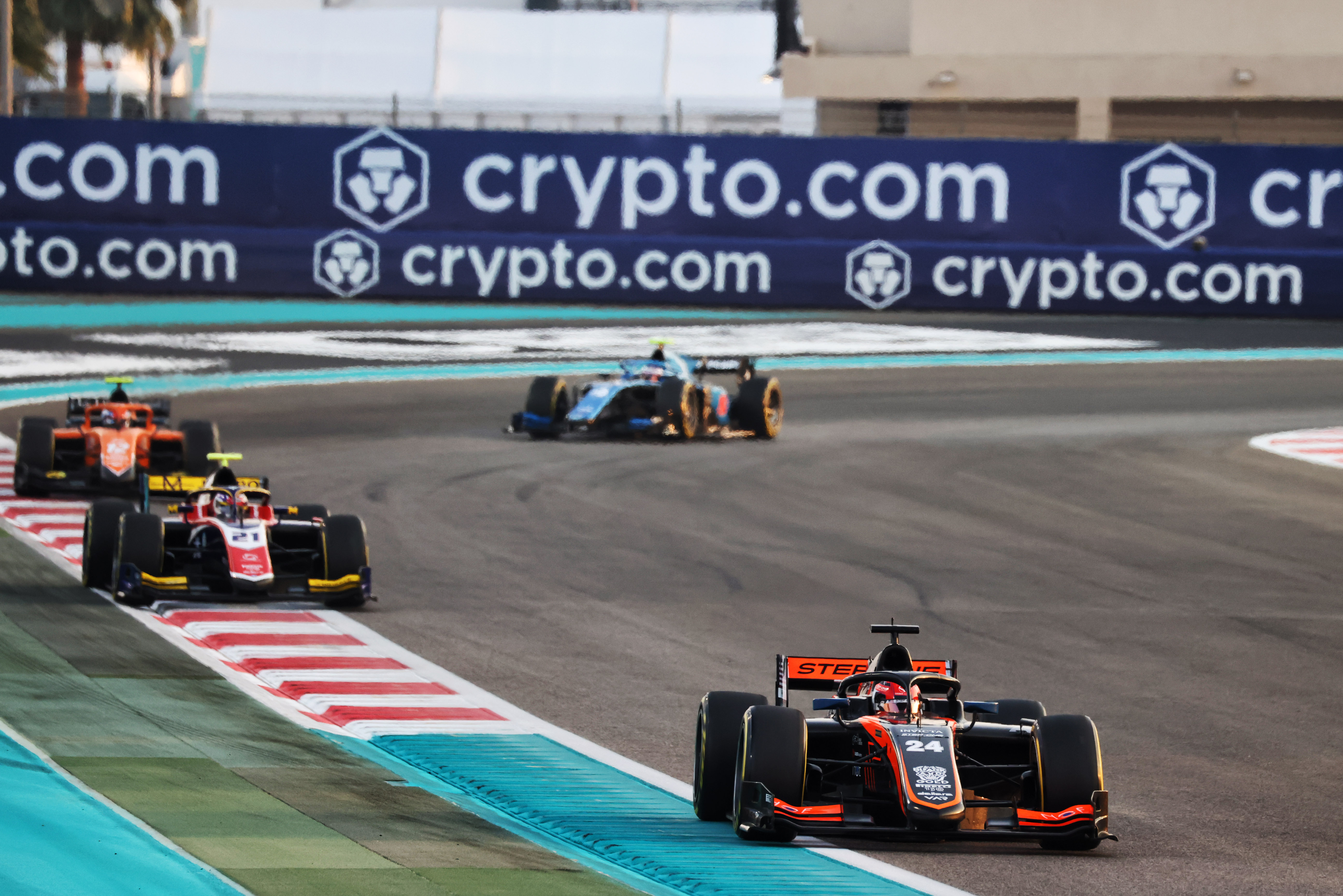 Motor Racing Fia Formula 2 Championship Saturday Yas Marina Circuit, Abu Dhabi