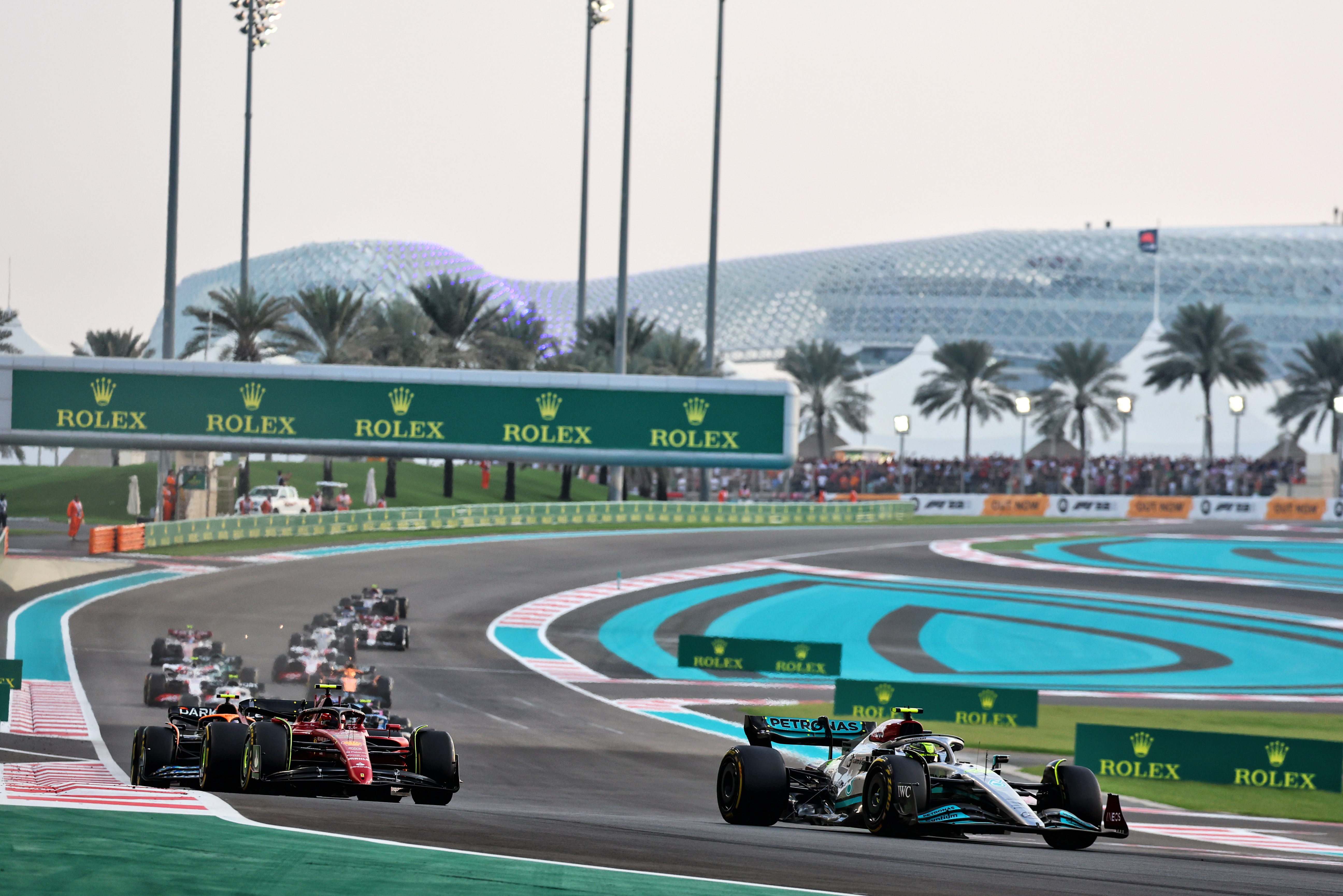 Motor Racing Formula One World Championship Abu Dhabi Grand Prix Race Day Abu Dhabi, Uae