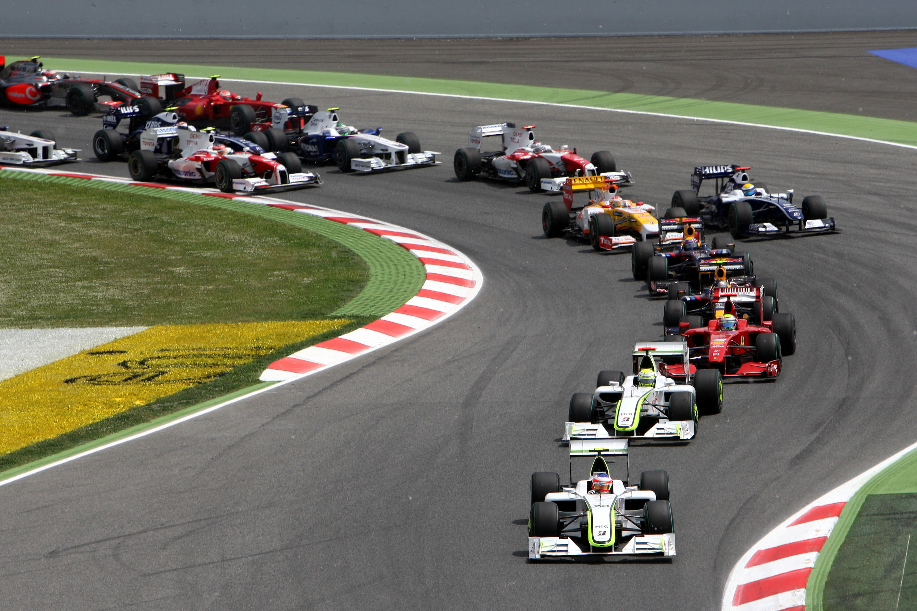 Grand Prix de Formule 1, Espagne, course du dimanche