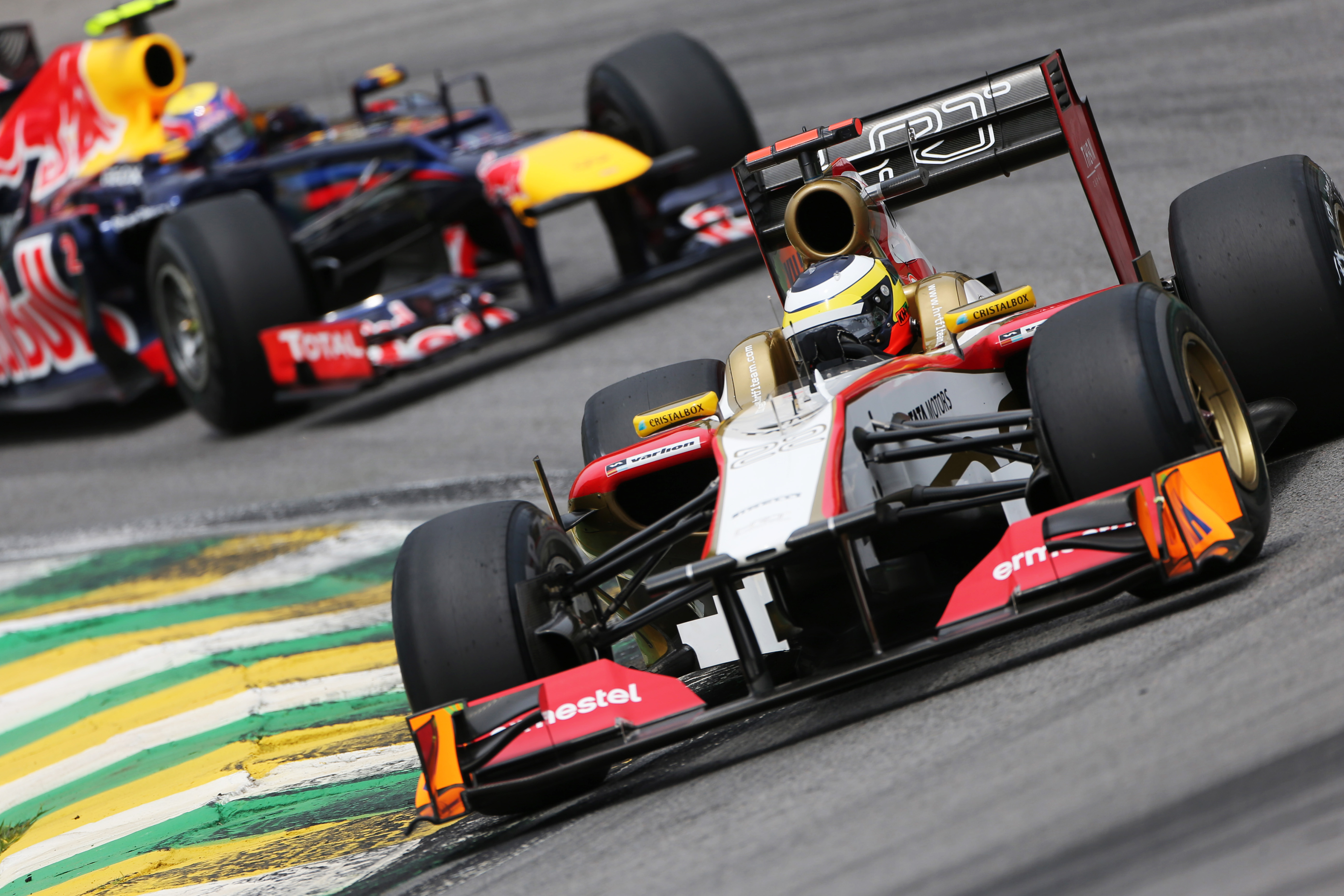 Motor Racing Formula One World Championship Brazilian Grand Prix Qualifying Day Sao Paulo, Brazil