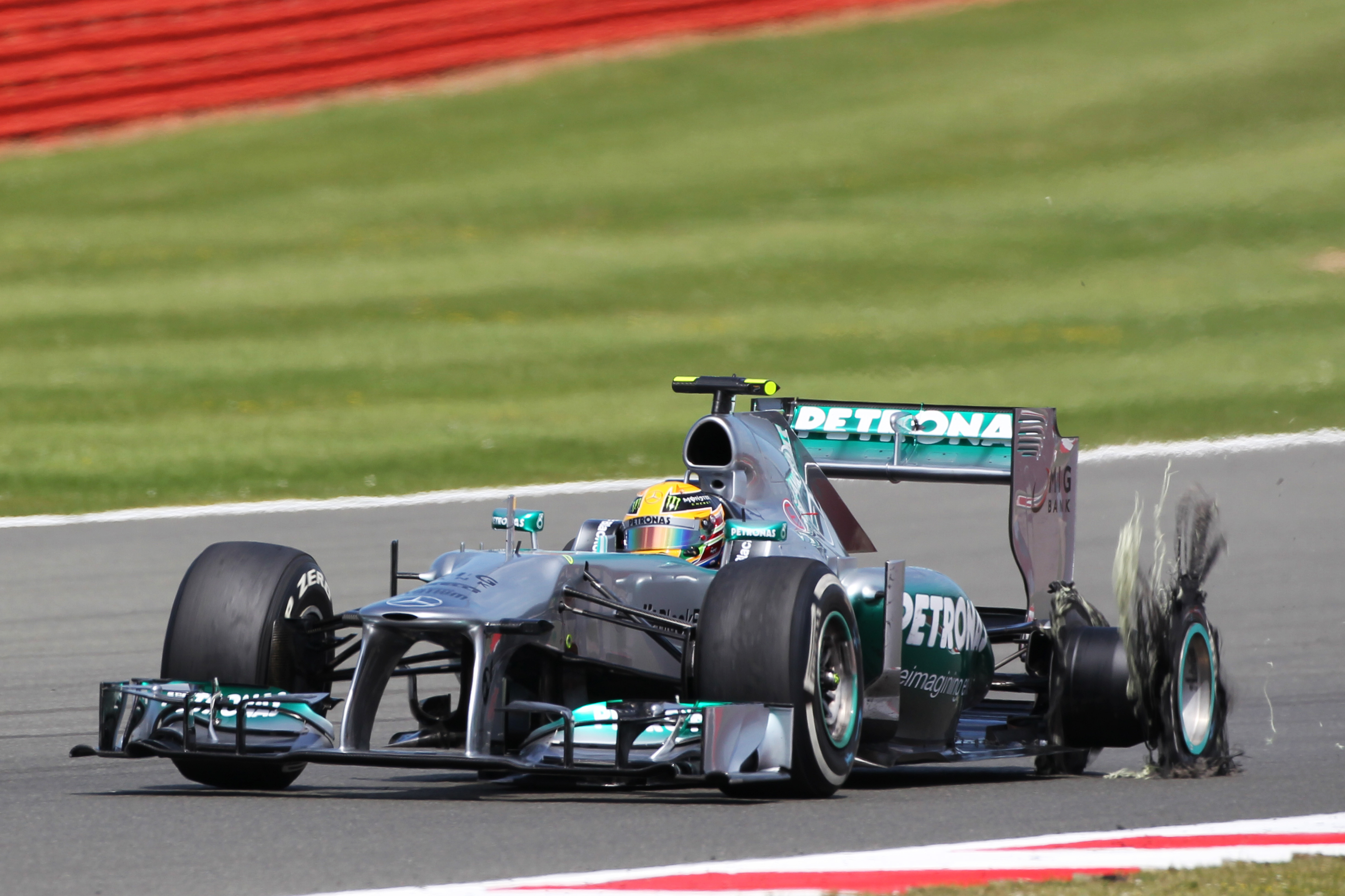 Motor Racing Formula One World Championship British Grand Prix Race Day Silverstone, England