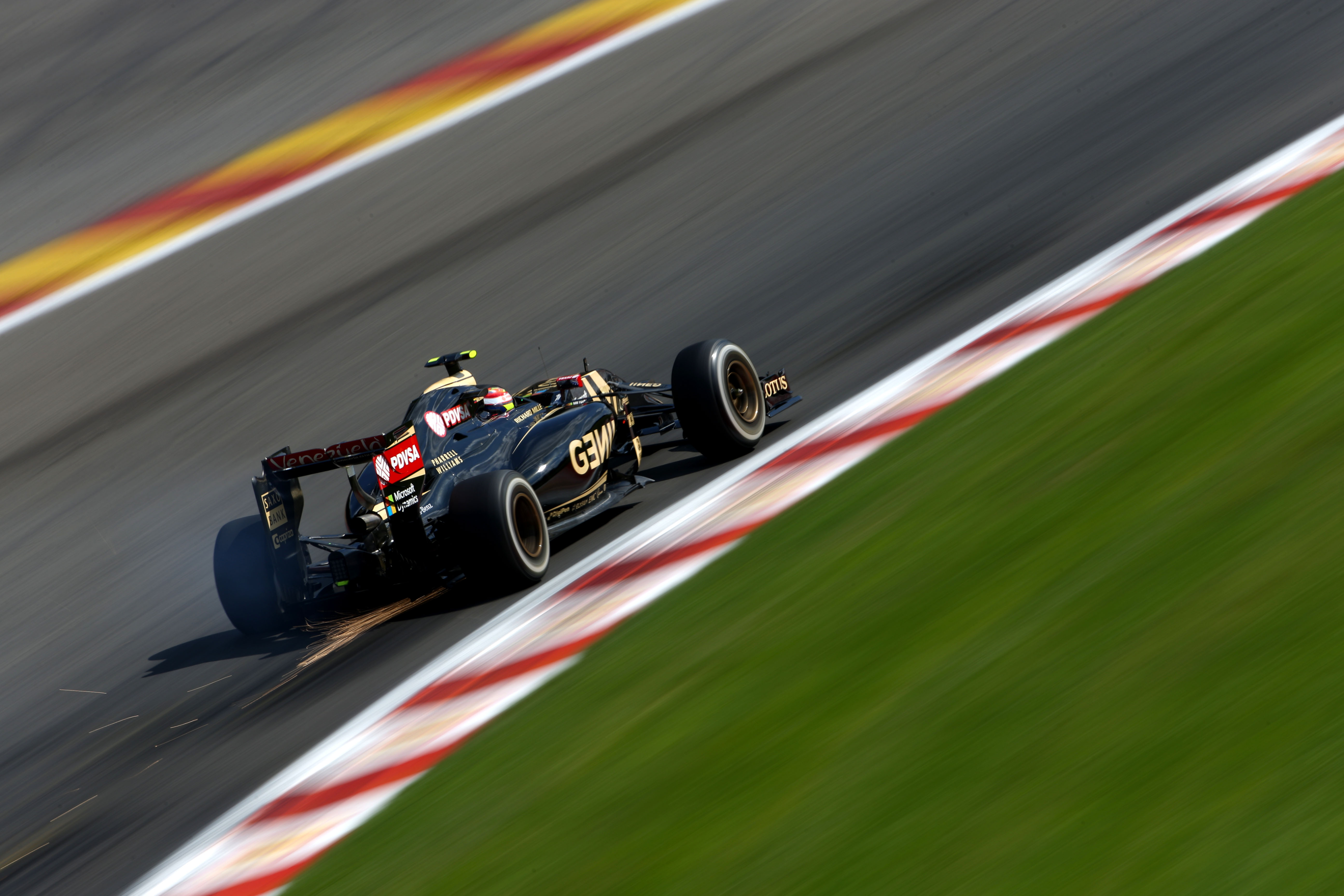 Motor Racing Formula One World Championship Belgian Grand Prix Practice Day Spa Francorchamps, Belgium