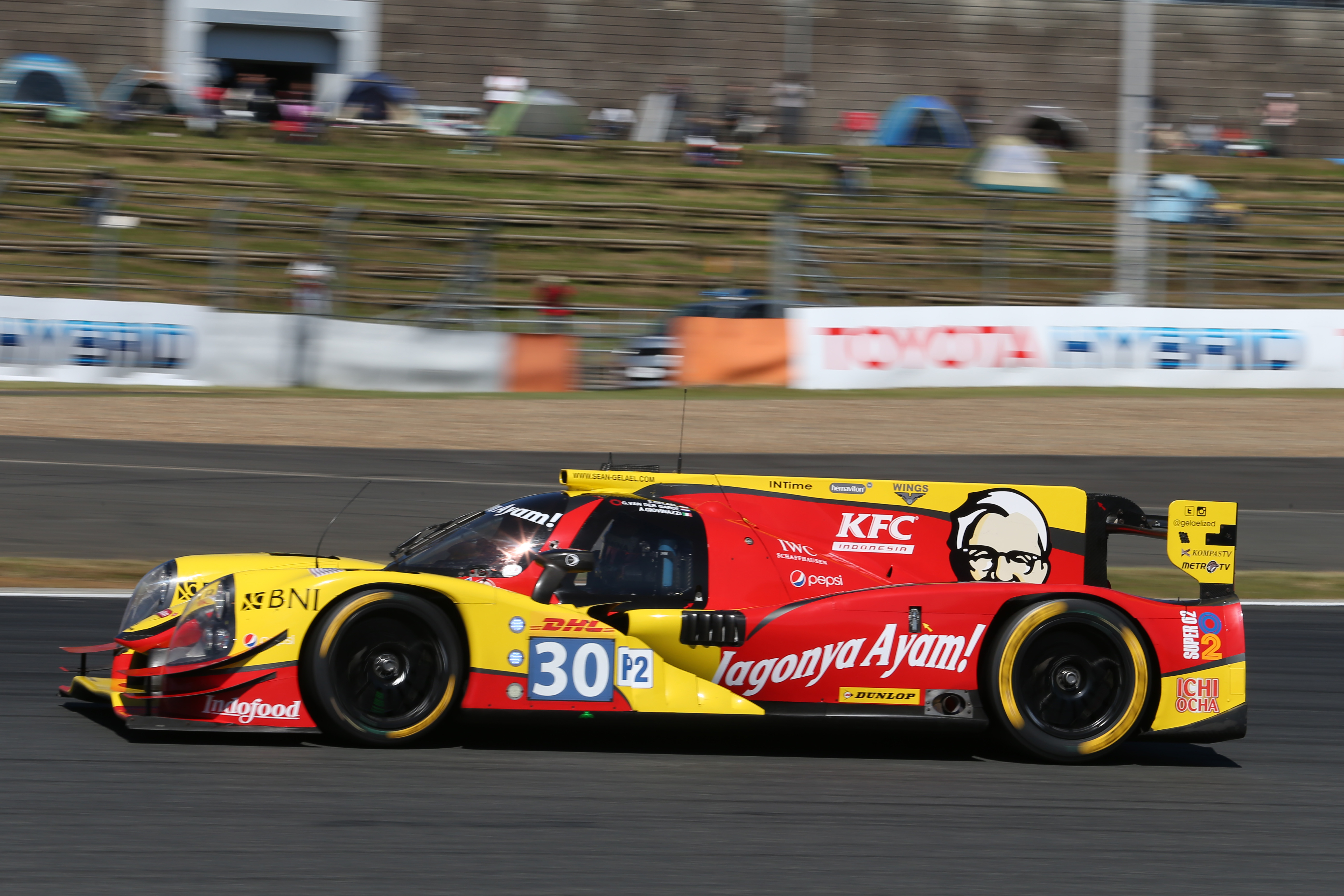 Antonio Giovinazzi Sean Gelael Giedo van der Garde WEC LMP2