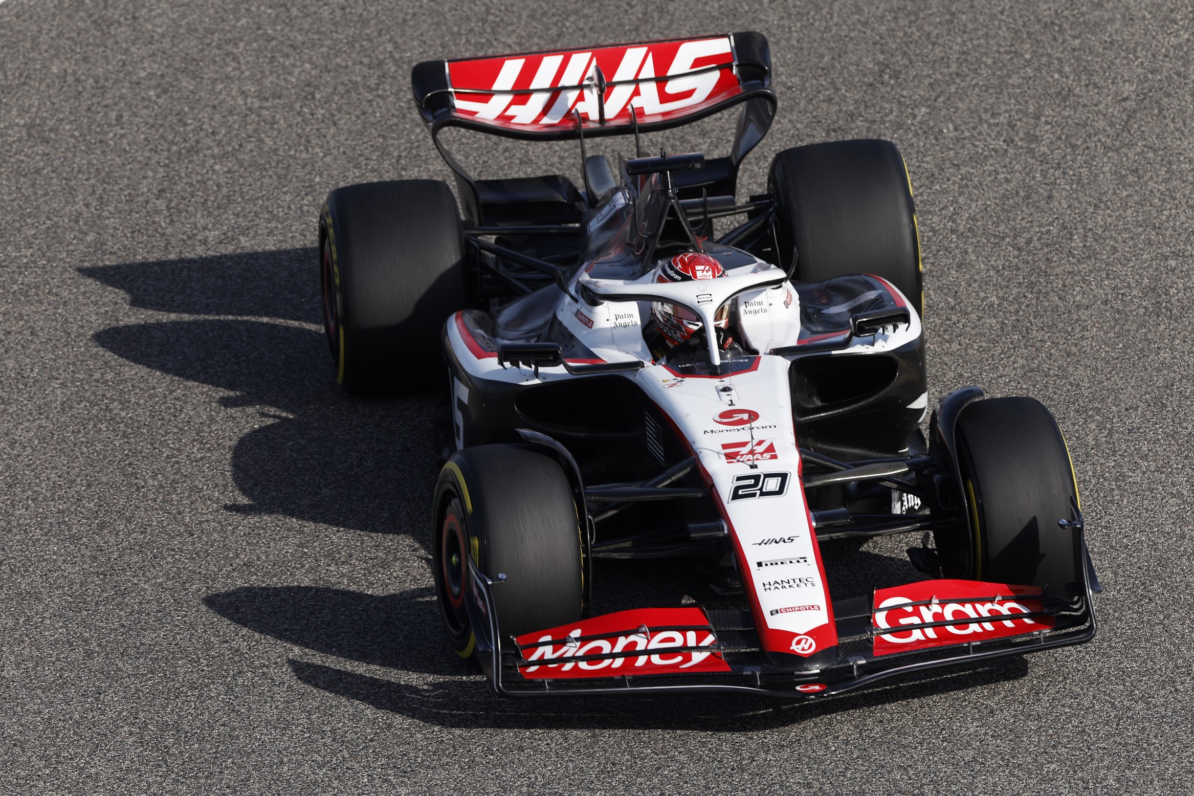 Kevin Magnussen Haas F1 testing Bahrain