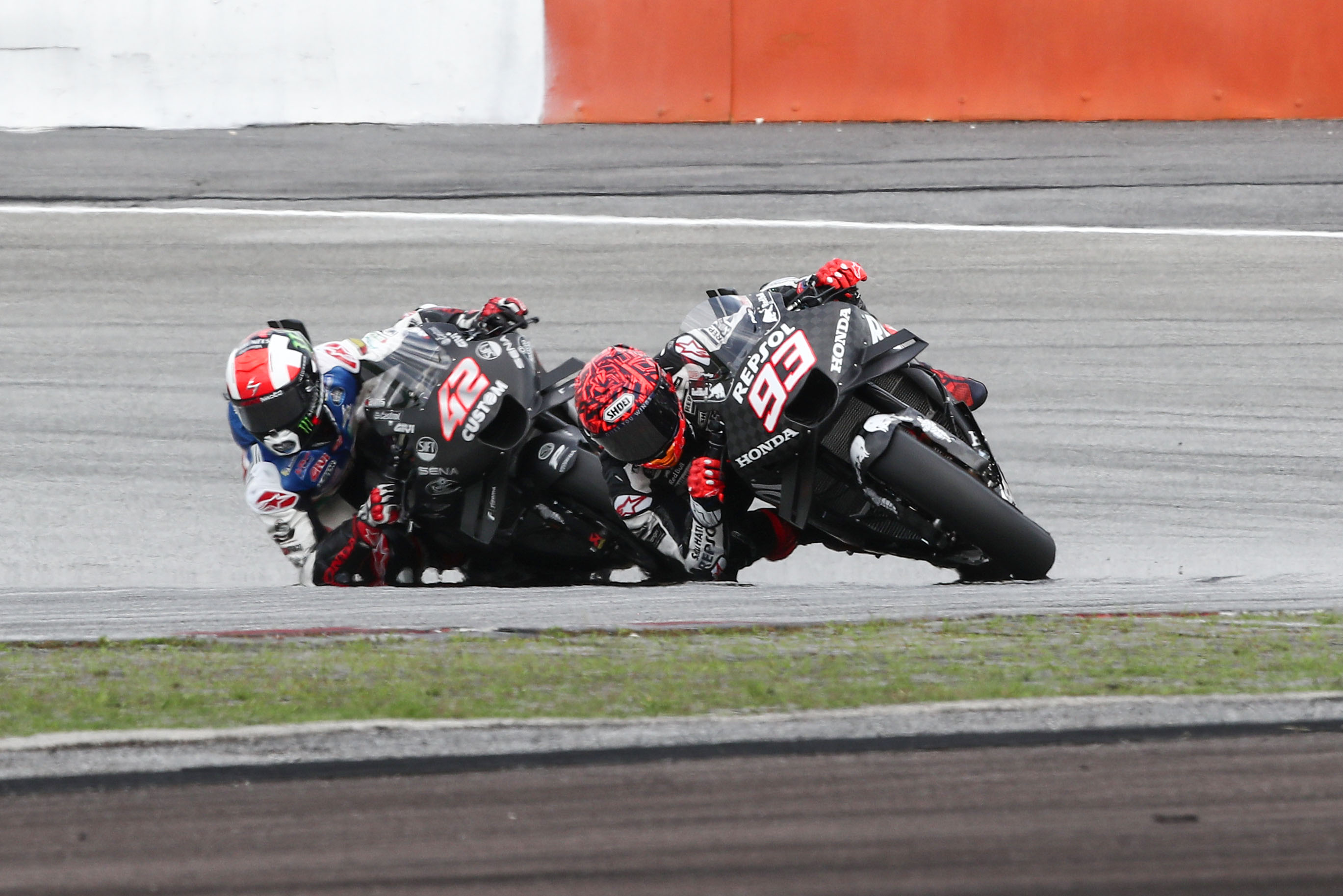 Marc Marquez Honda Alex Rins LCR Sepang MotoGP test