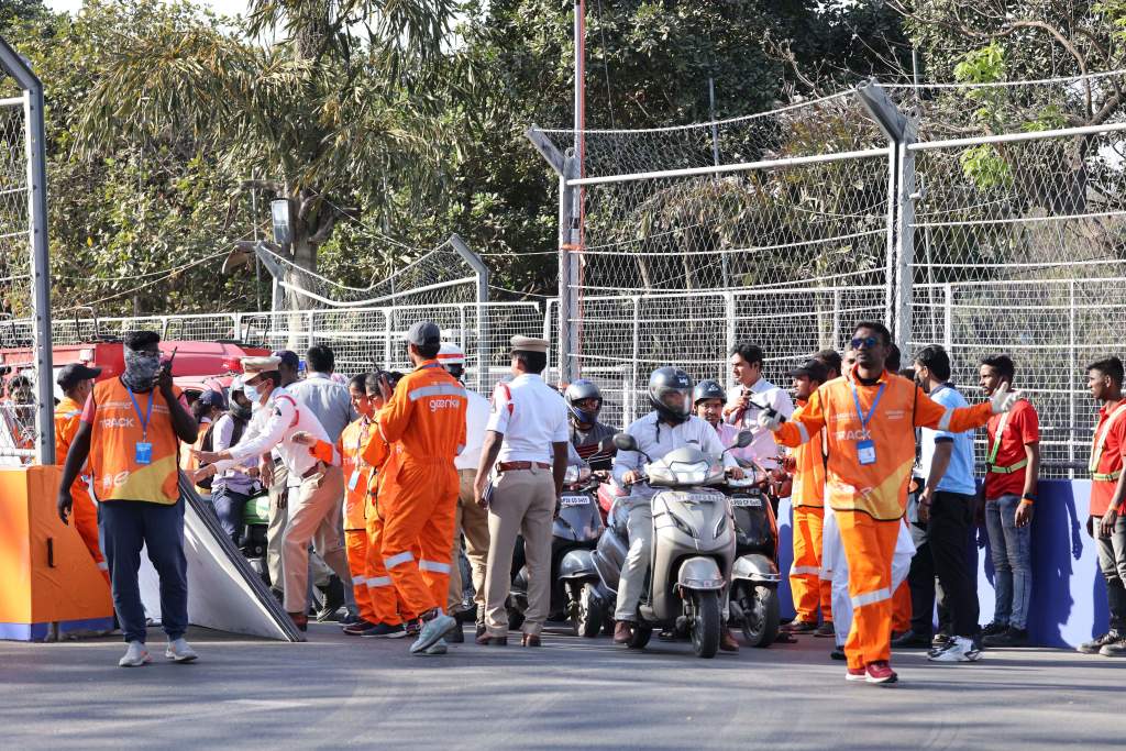 Formula E delay came after vehicles allowed on track in error