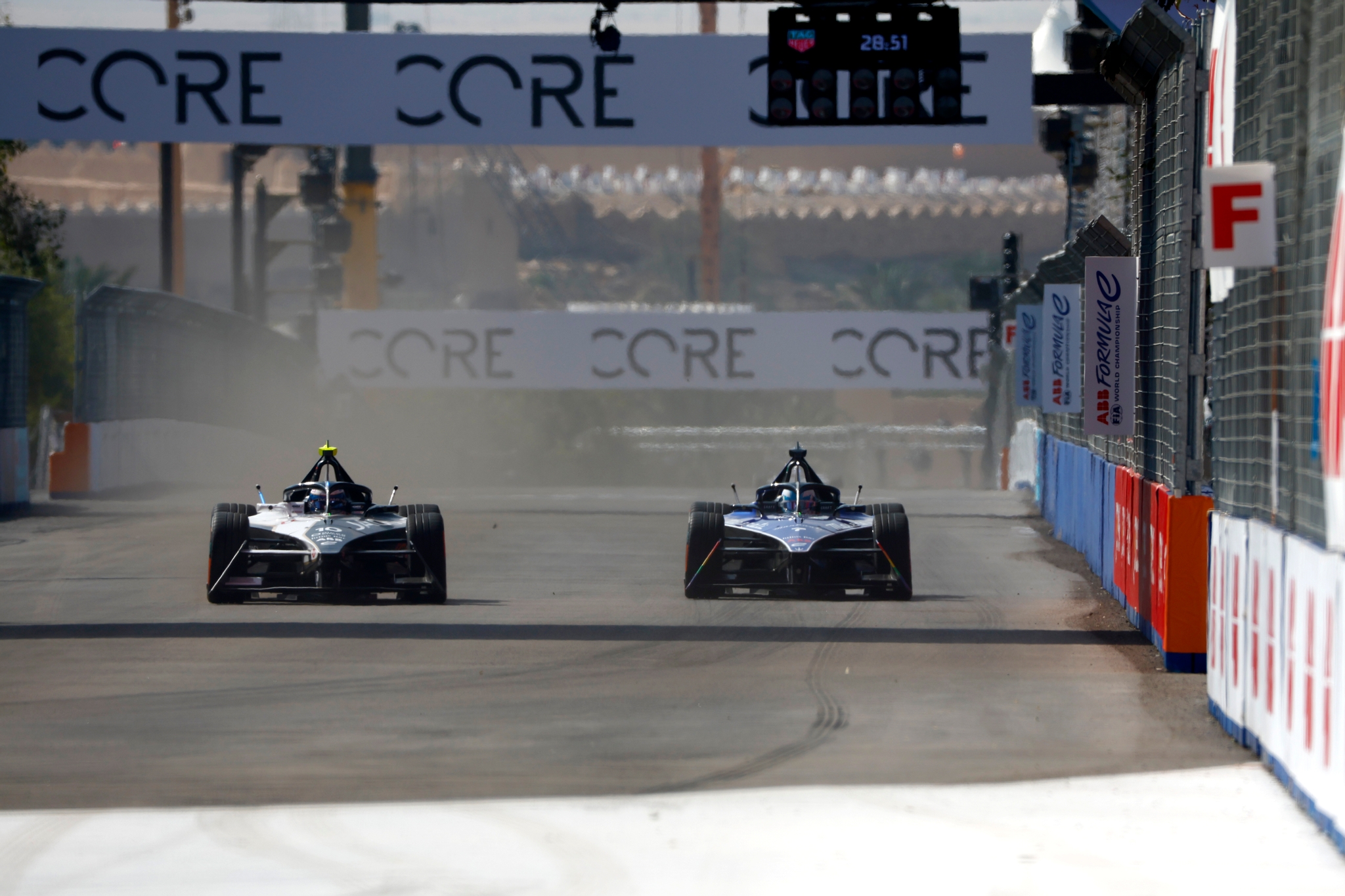 Sam Bird Jaguar Maximilian Guenther Maserati Formula E Diriyah