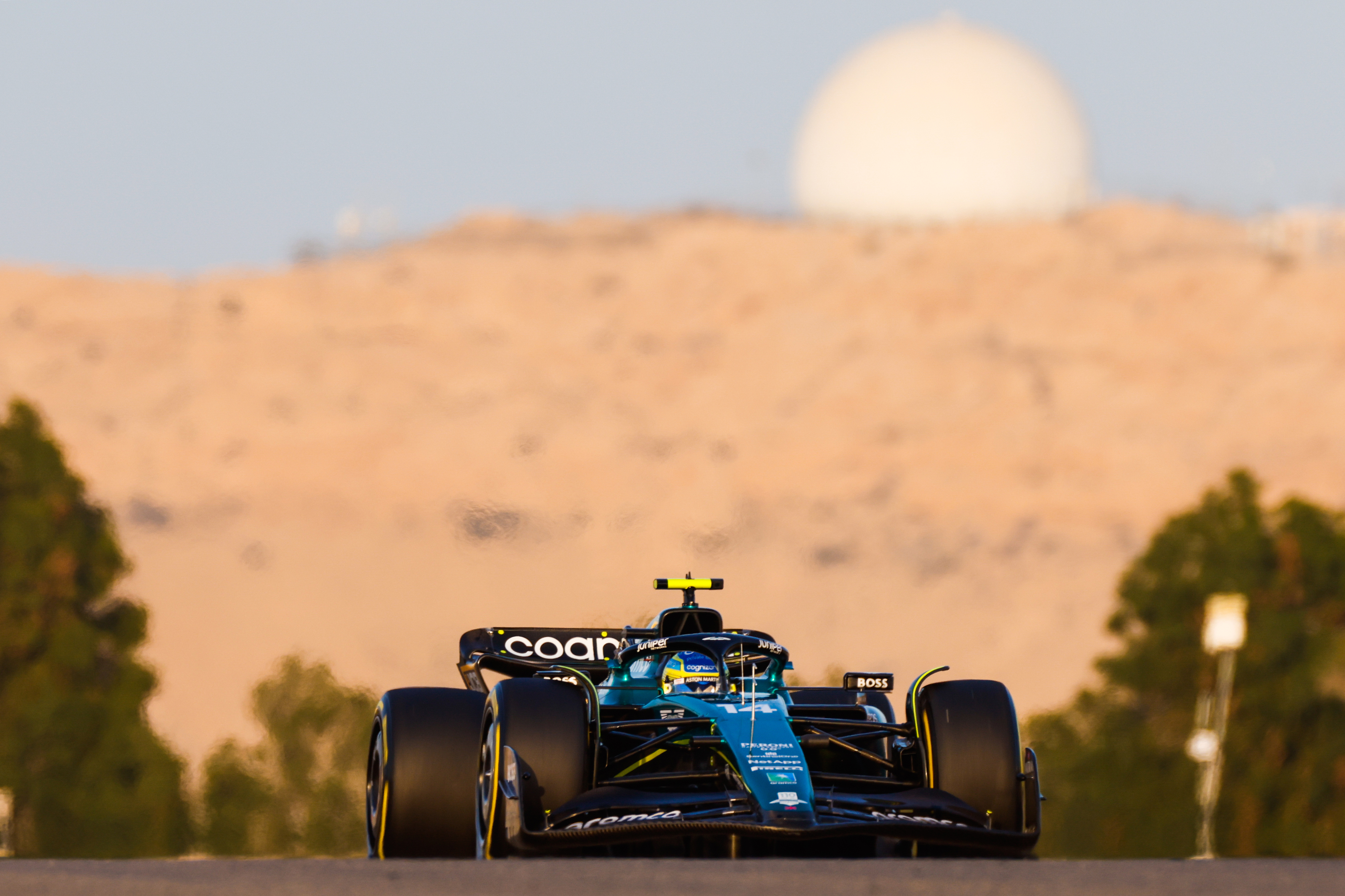 Fernando Alonso Bahrain F1 testing Aston Martin