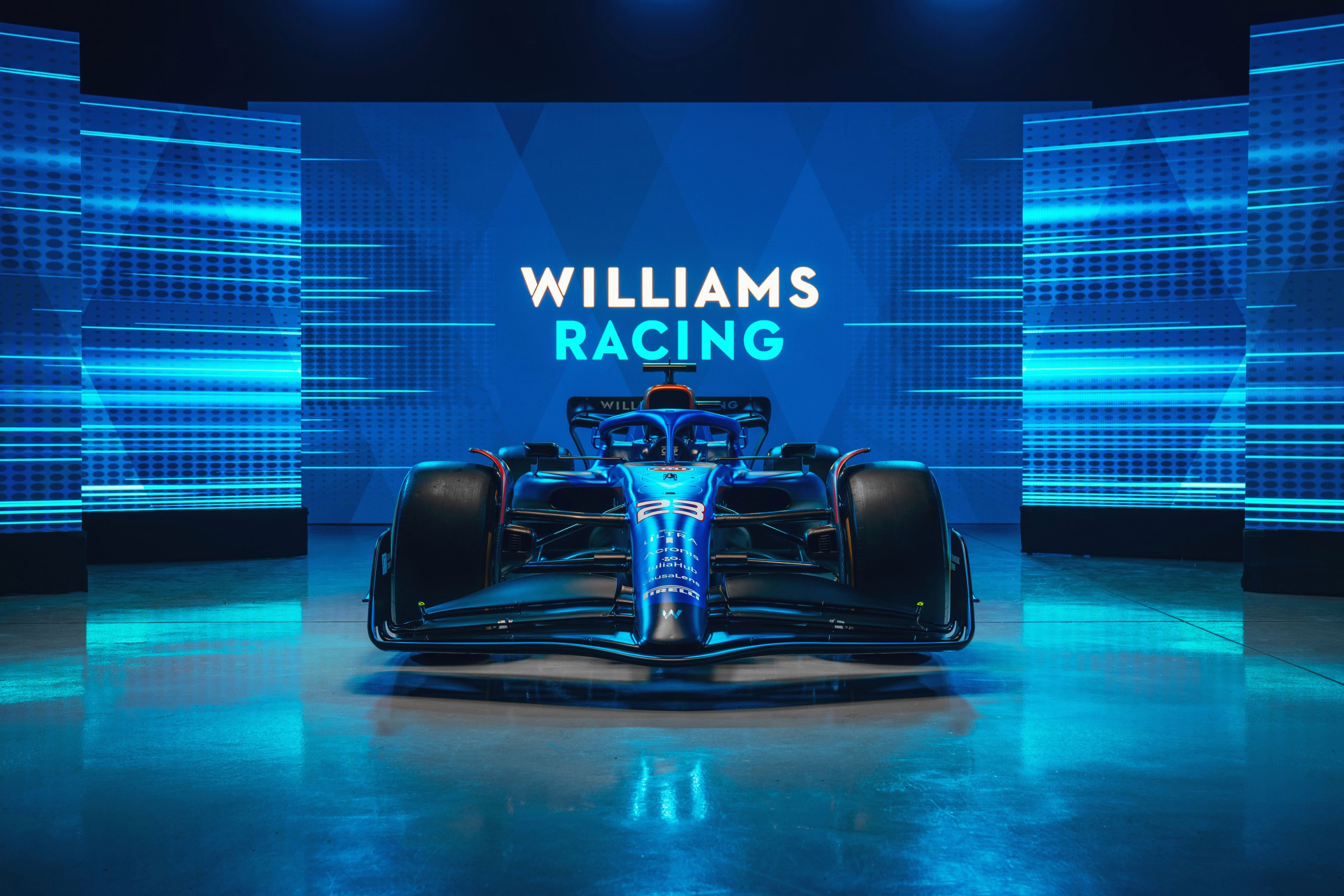 Video: Williams tease 2023 F1 car to fans