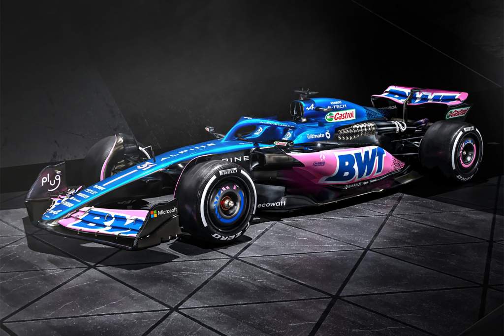 Alpine unveils new A523 at final 2023 F1 car launch