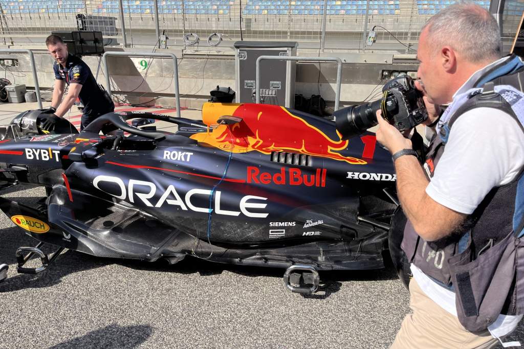 First Look At 2023 Red Bull F1 Car With Dramatic Sidepods The Race 