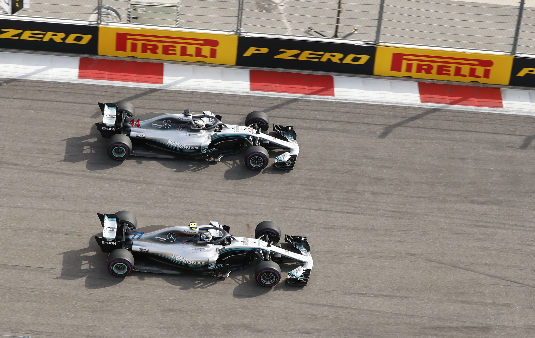 Valtteri Bottas Lewis Hamilton Mercedes F1