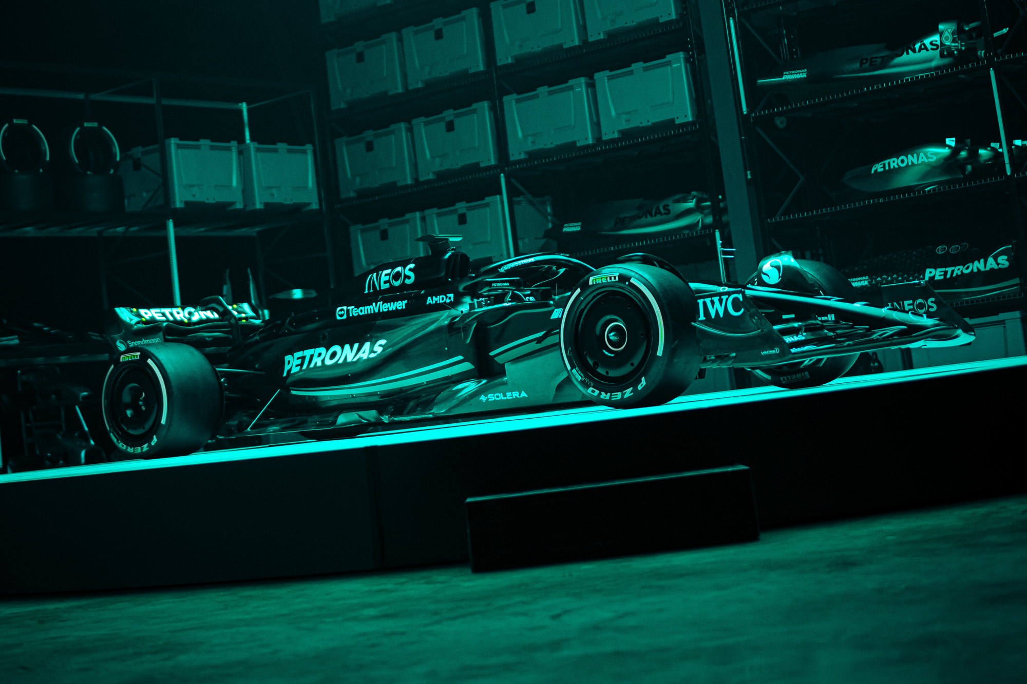 FIRST LOOK: Mercedes go back to black with new W14 for 2023 F1 season