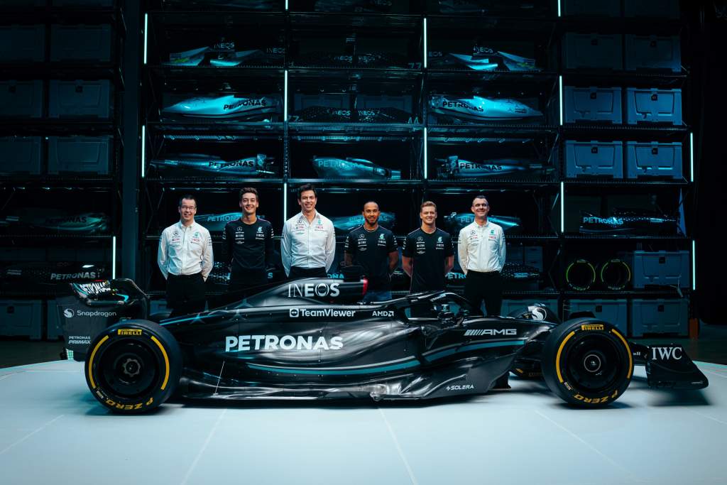 Mercedes unveils ‘bold’ F1 2023 car, black livery returns The Race