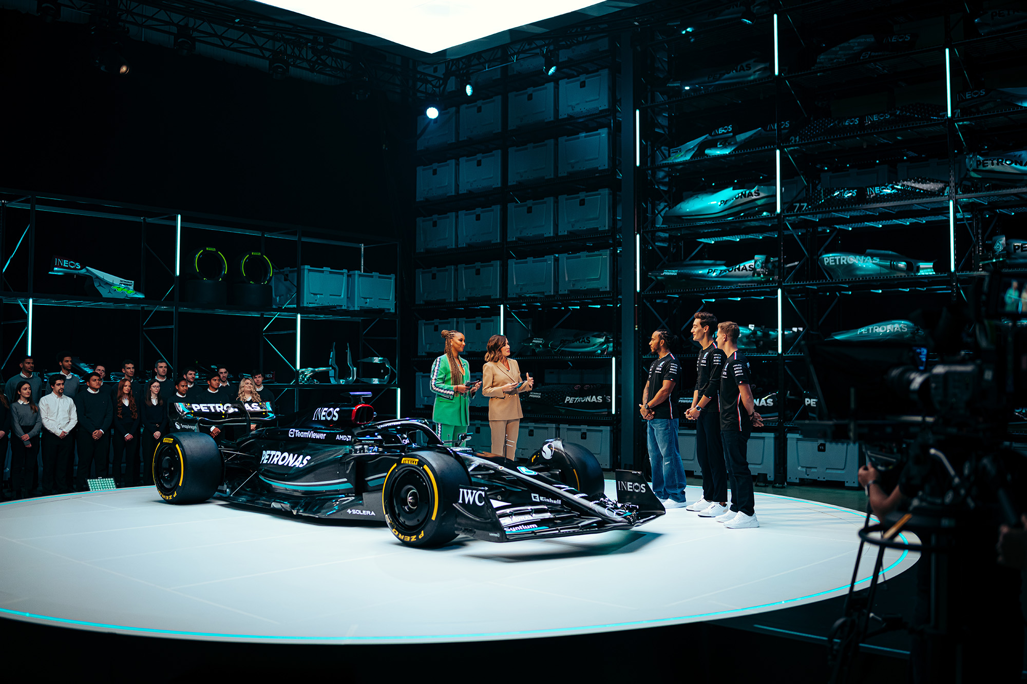 Mercedes unveils W14 Formula 1 car for 2023 season