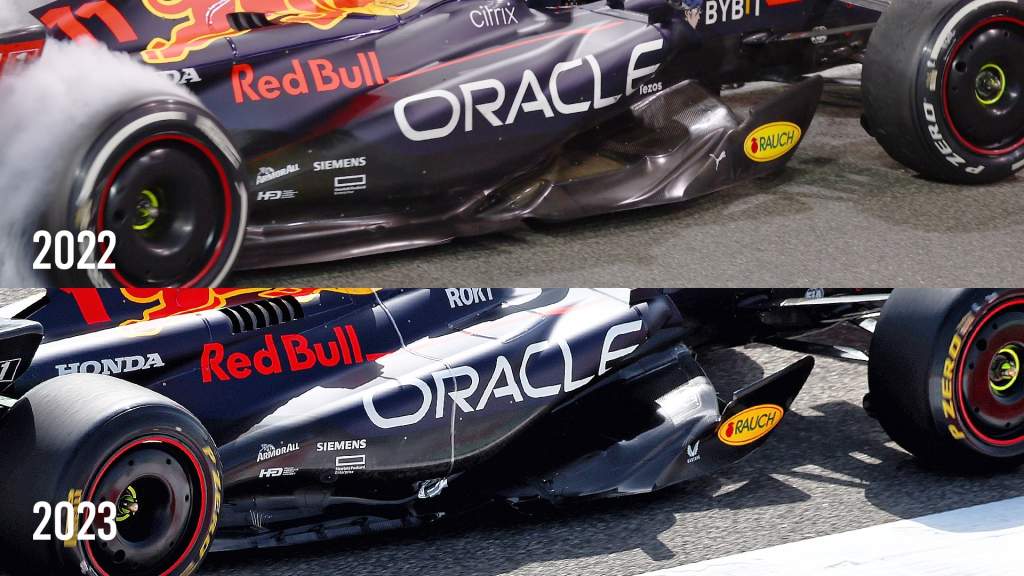 Red Bull S Biggest 2023 F1 Car Design Change Explained The Race   RB19 Vs RB19 Pods And Floor 4 1024x576 