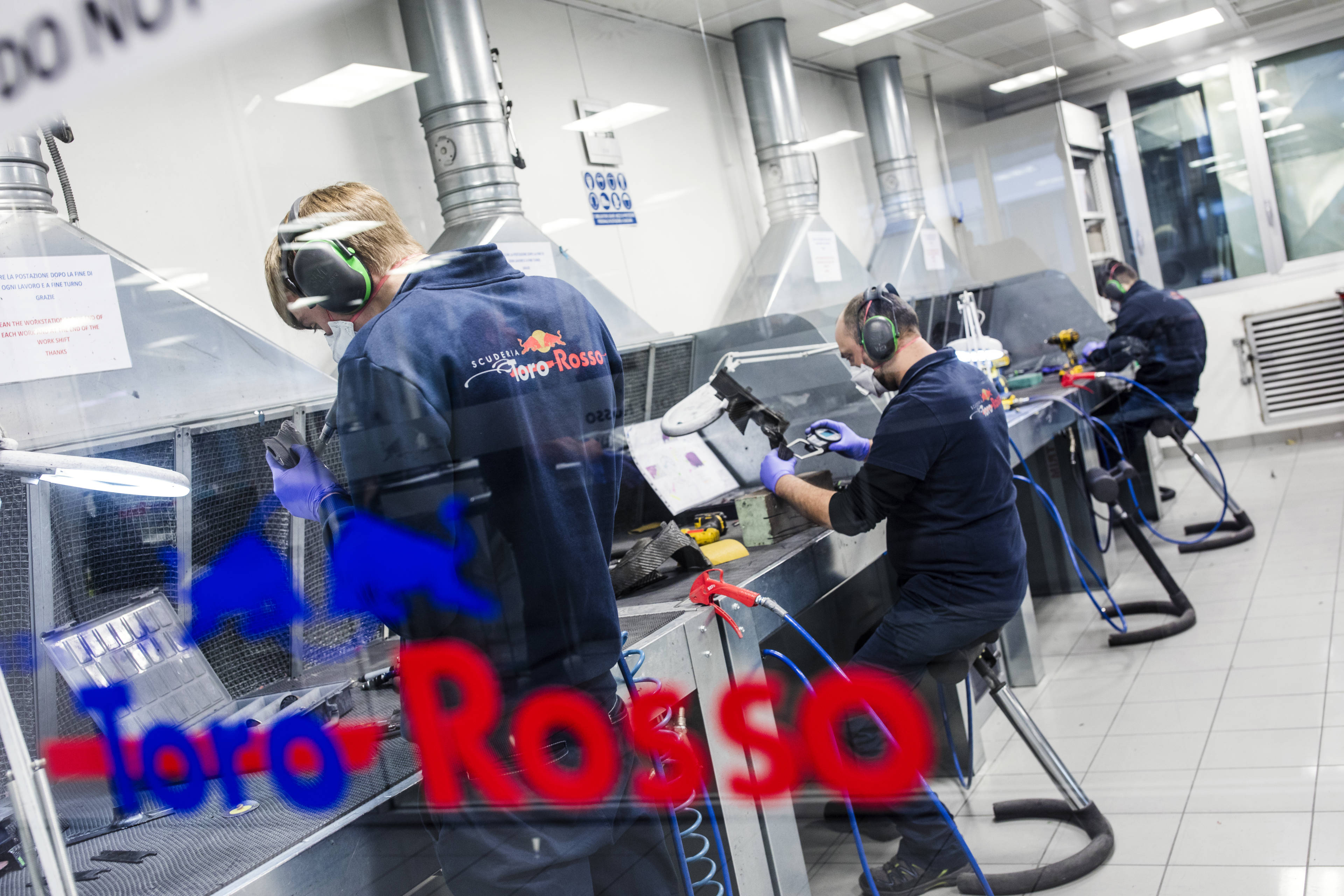 Toro Rosso F1 factory Faenza