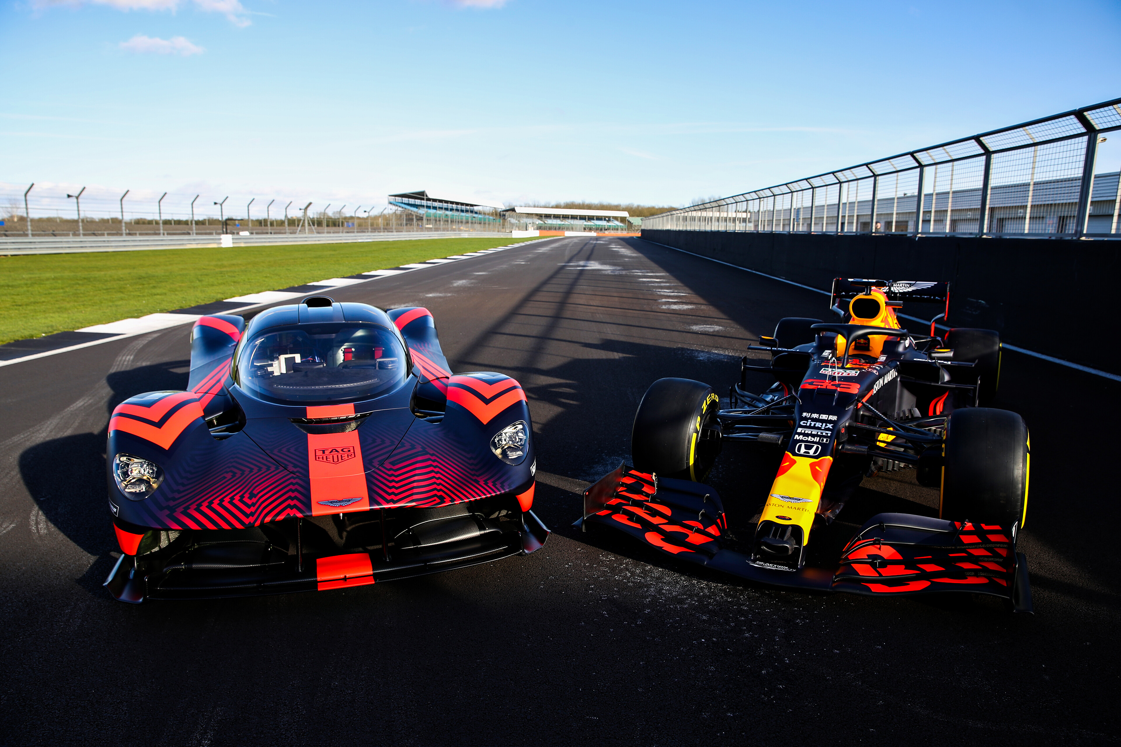 Red Bull Racing Aston Martin Valkyrie And Rb16