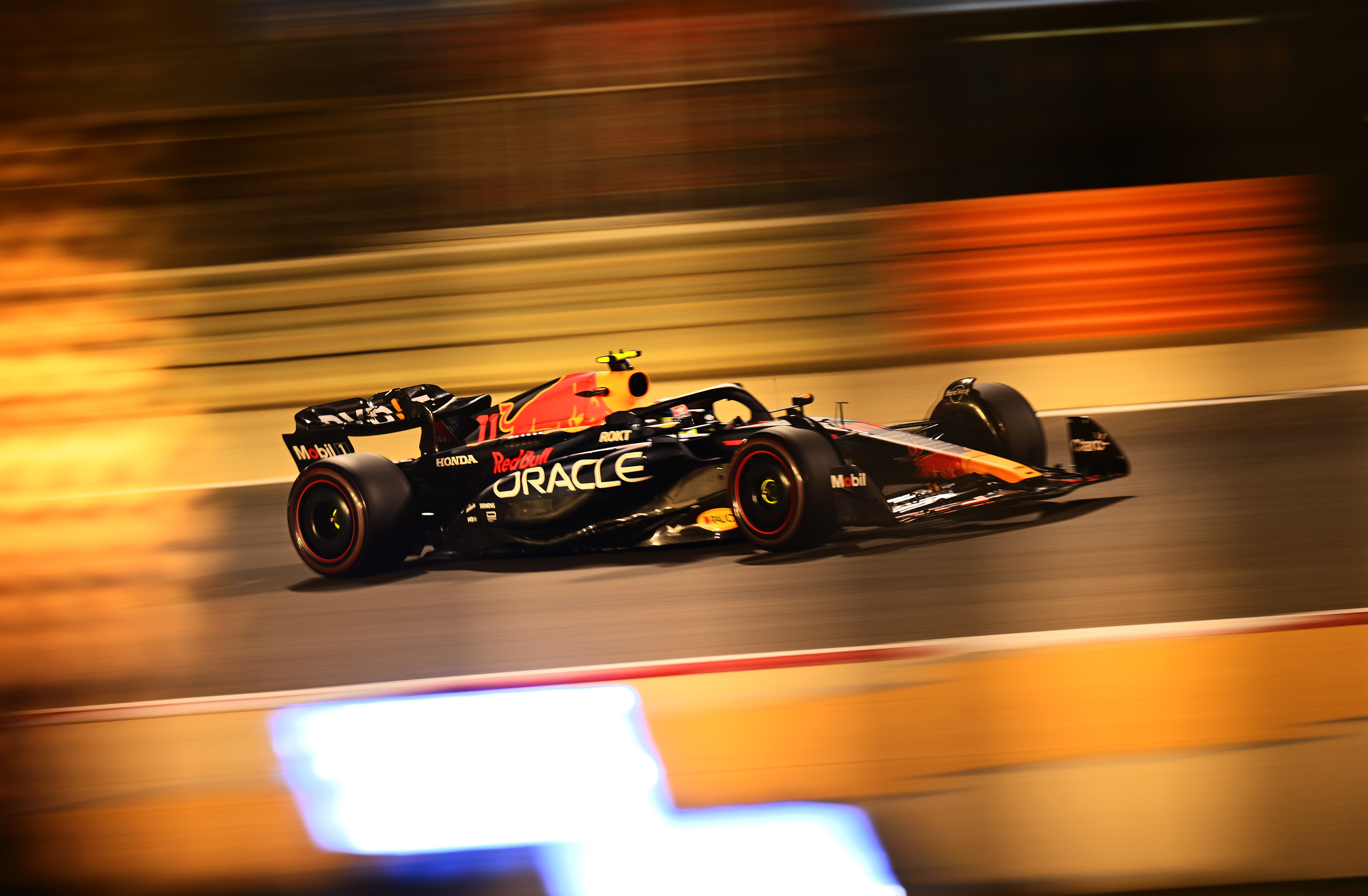 Sergio Perez Red Bull Bahrain F1 testing