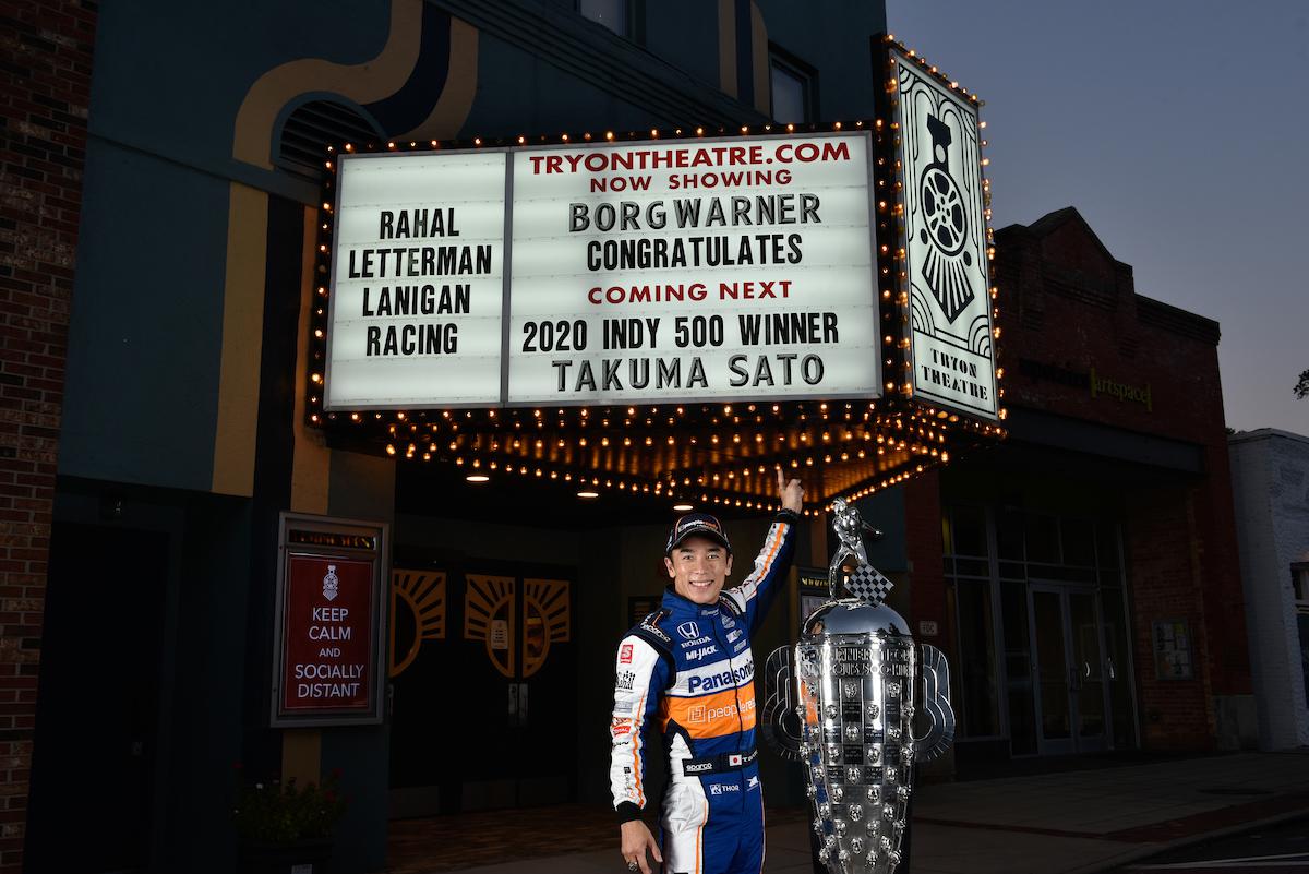 Takuma Sato Indy 500 Rahal Letterman Lanigan