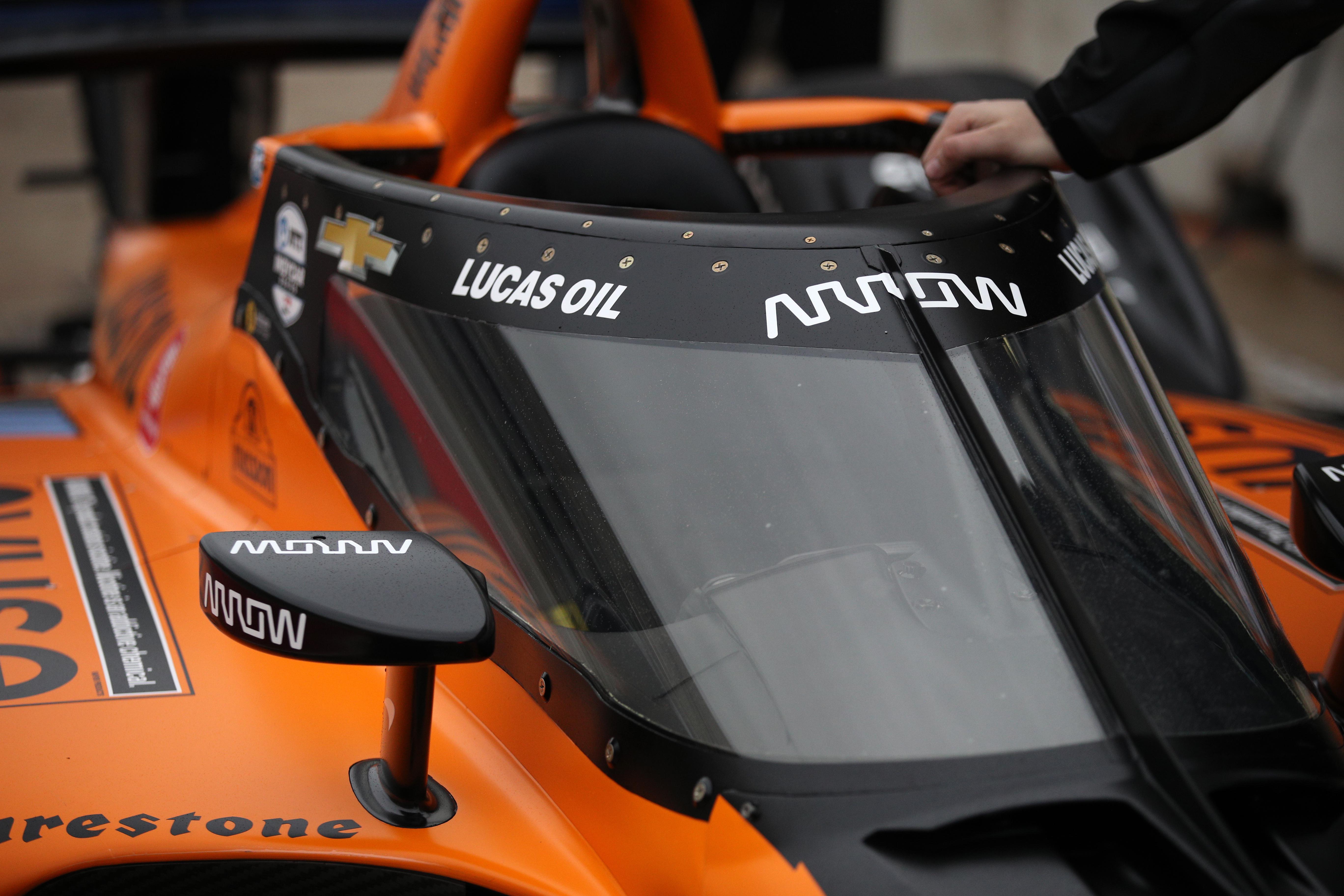 The Aeroscreen On An Arrow Mclaren Sp Car During The Open Test At Circuit Of The Americas In Austin Tx Largeimagewithoutwatermark M35212