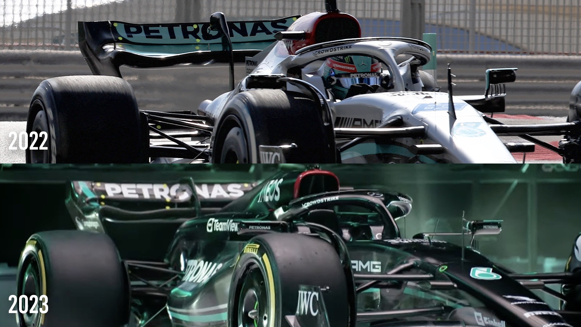 2023 Mercedes W14 F1 car launch photos