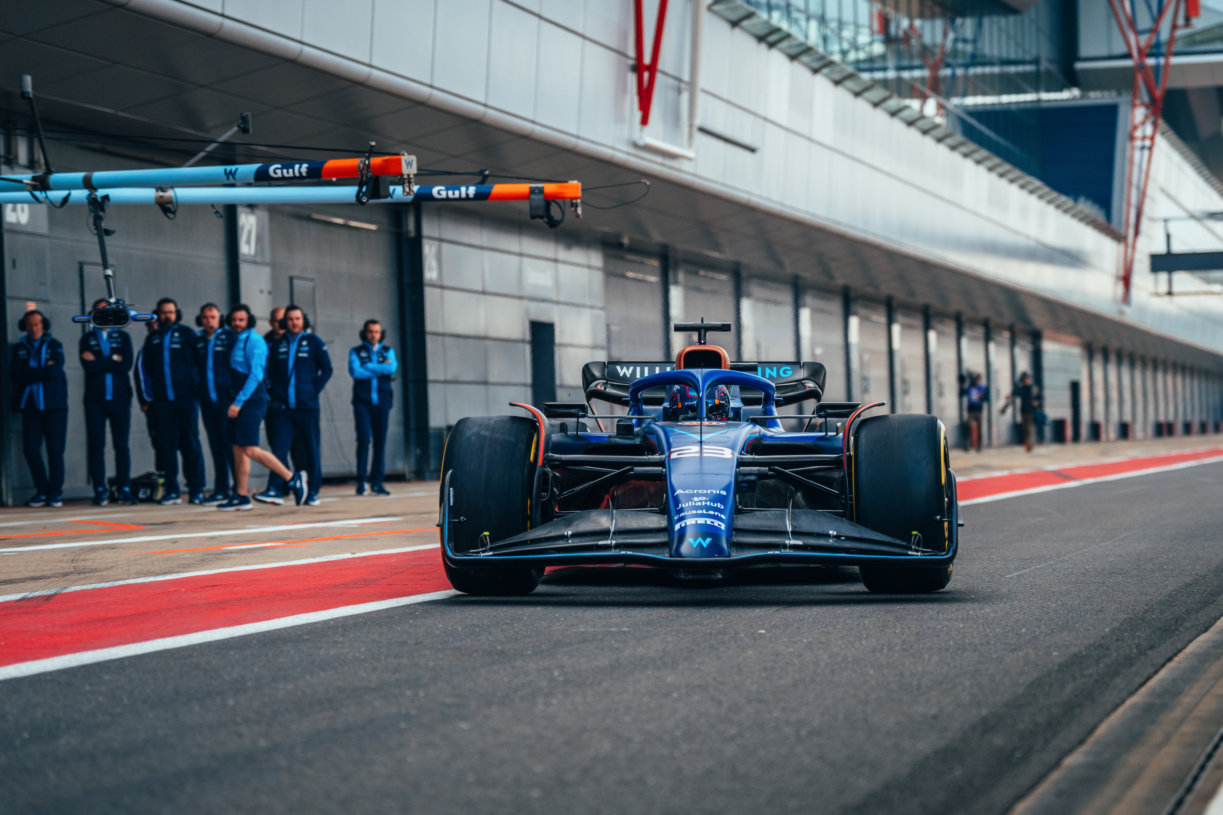 Williams Racing Fw45 First Run