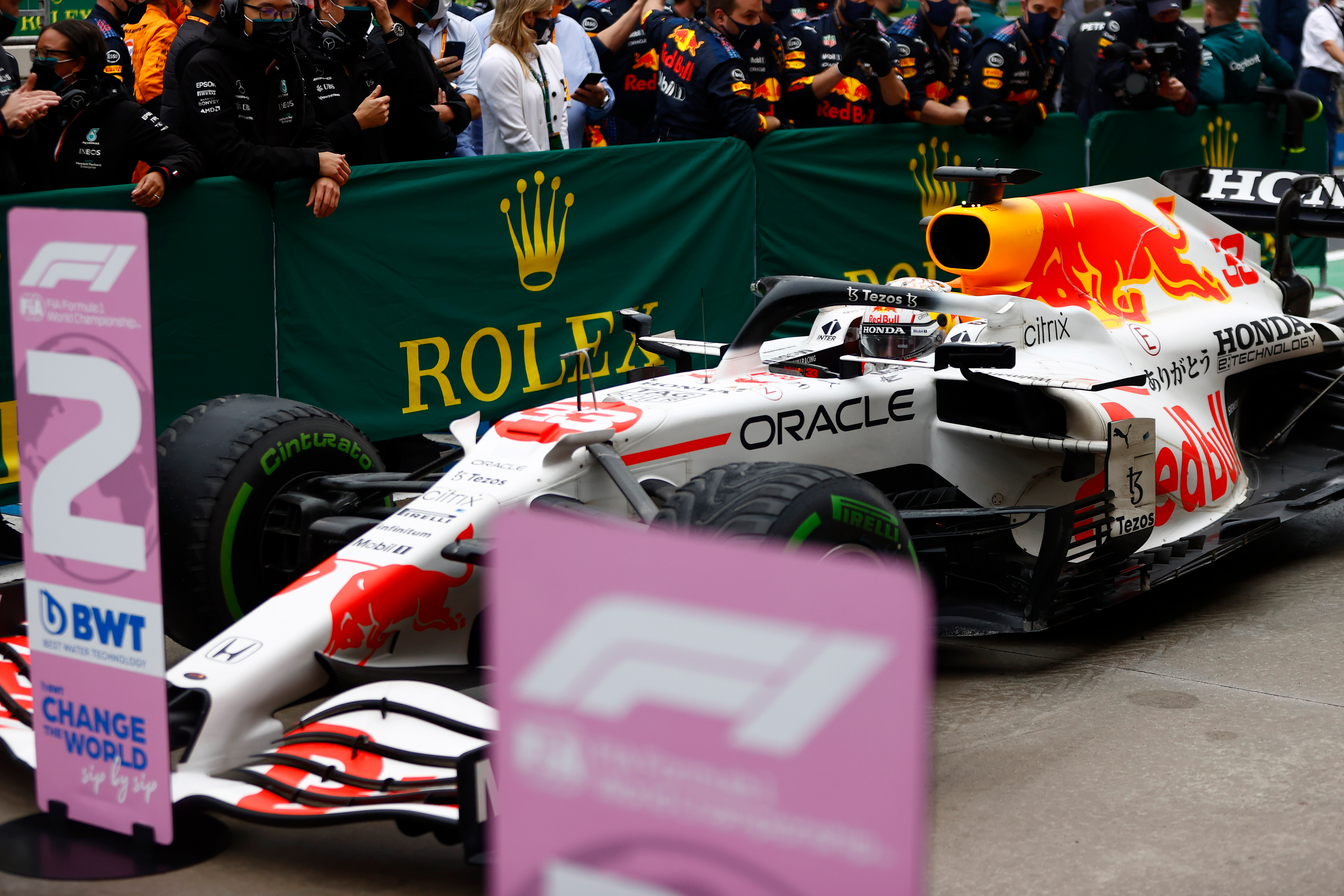 Motor Racing Formula One World Championship Turkish Grand Prix Race Day Istanbul, Turkey