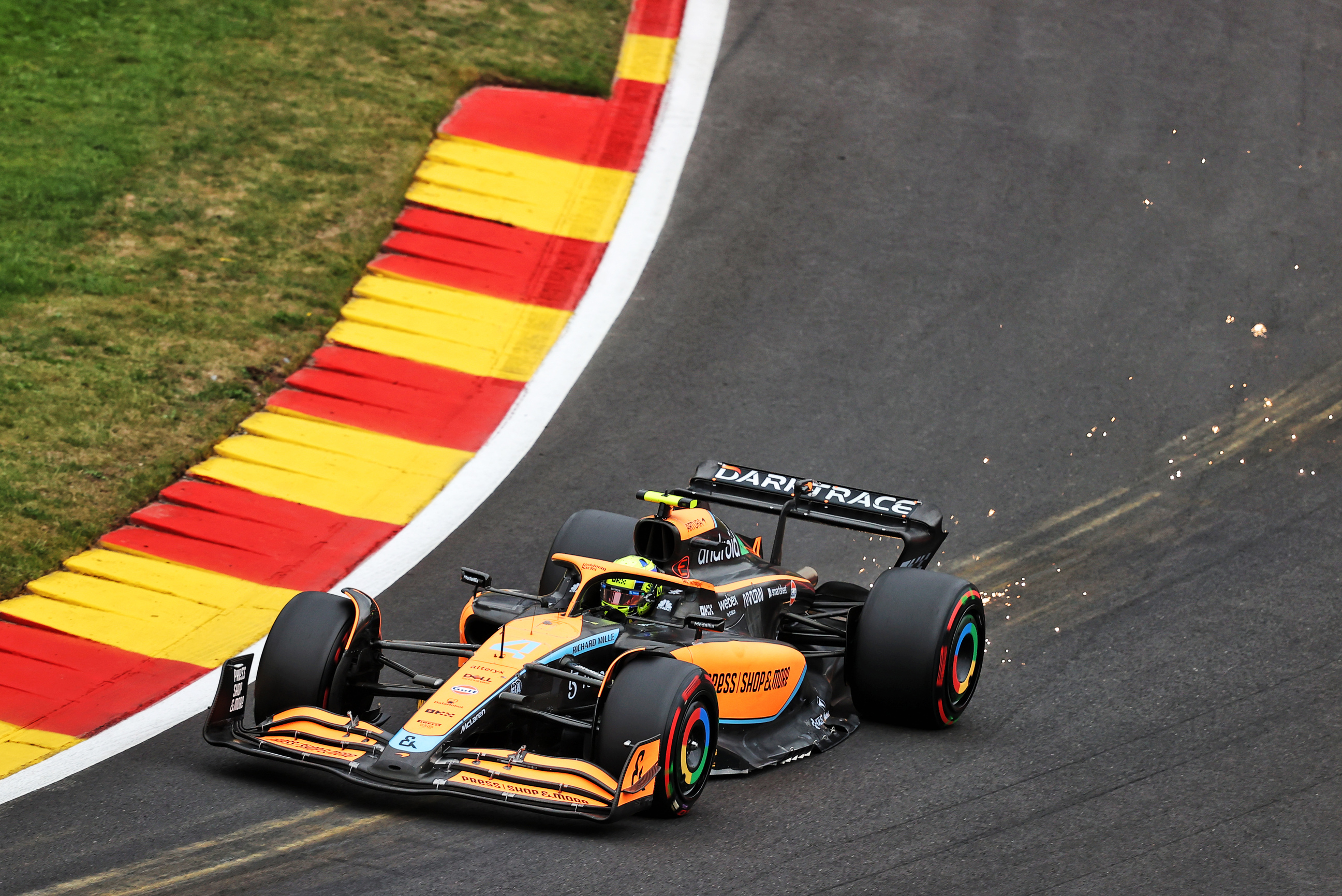 Motor Racing Formula One World Championship Belgian Grand Prix Qualifying Day Spa Francorchamps, Belgium