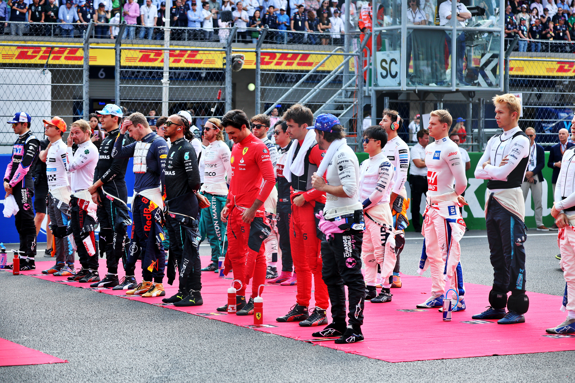 Motor Racing Formula One World Championship Mexican Grand Prix Race Day Mexico City, Mexico