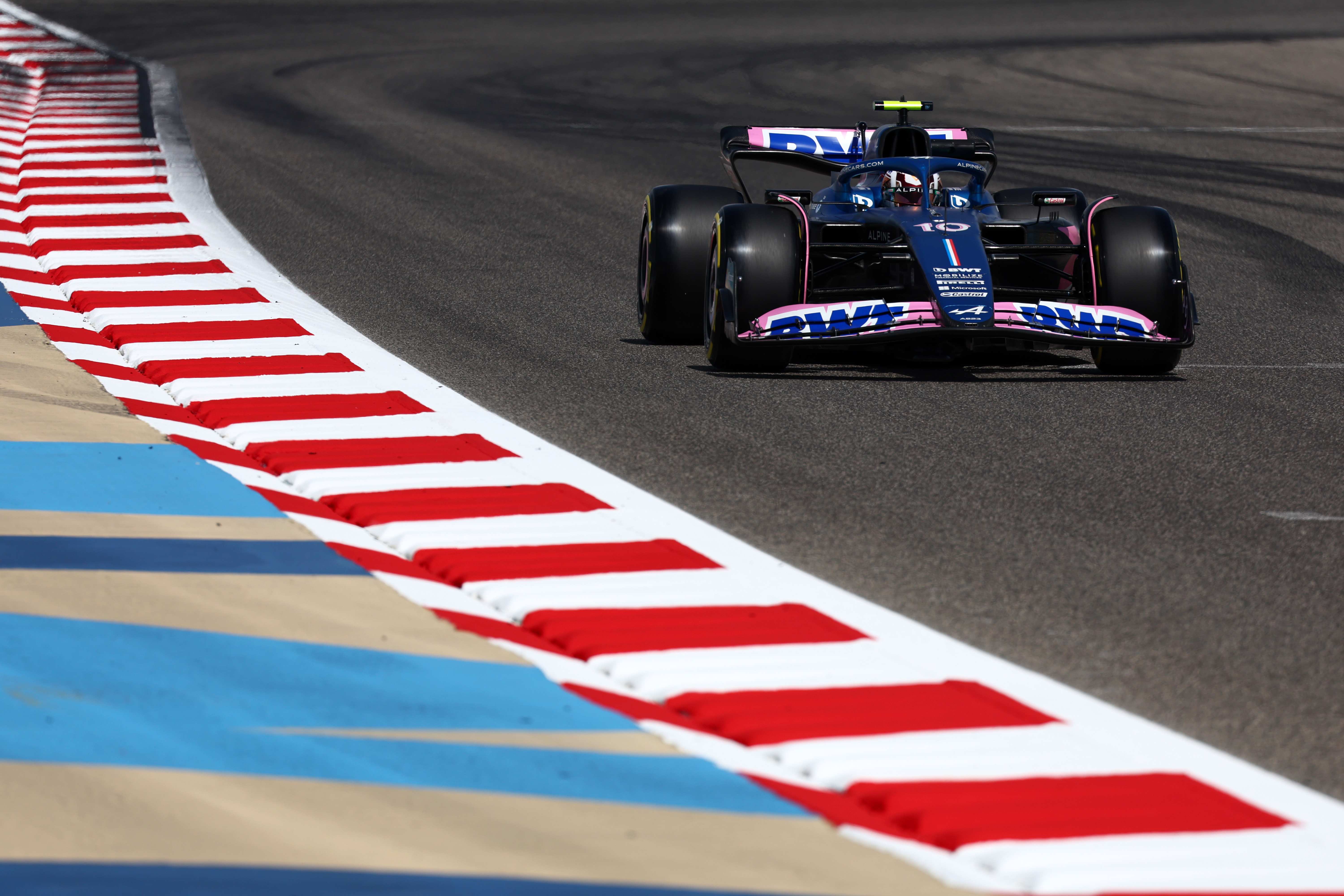 Pierre Gasly Alpine F1 testing Bahrain