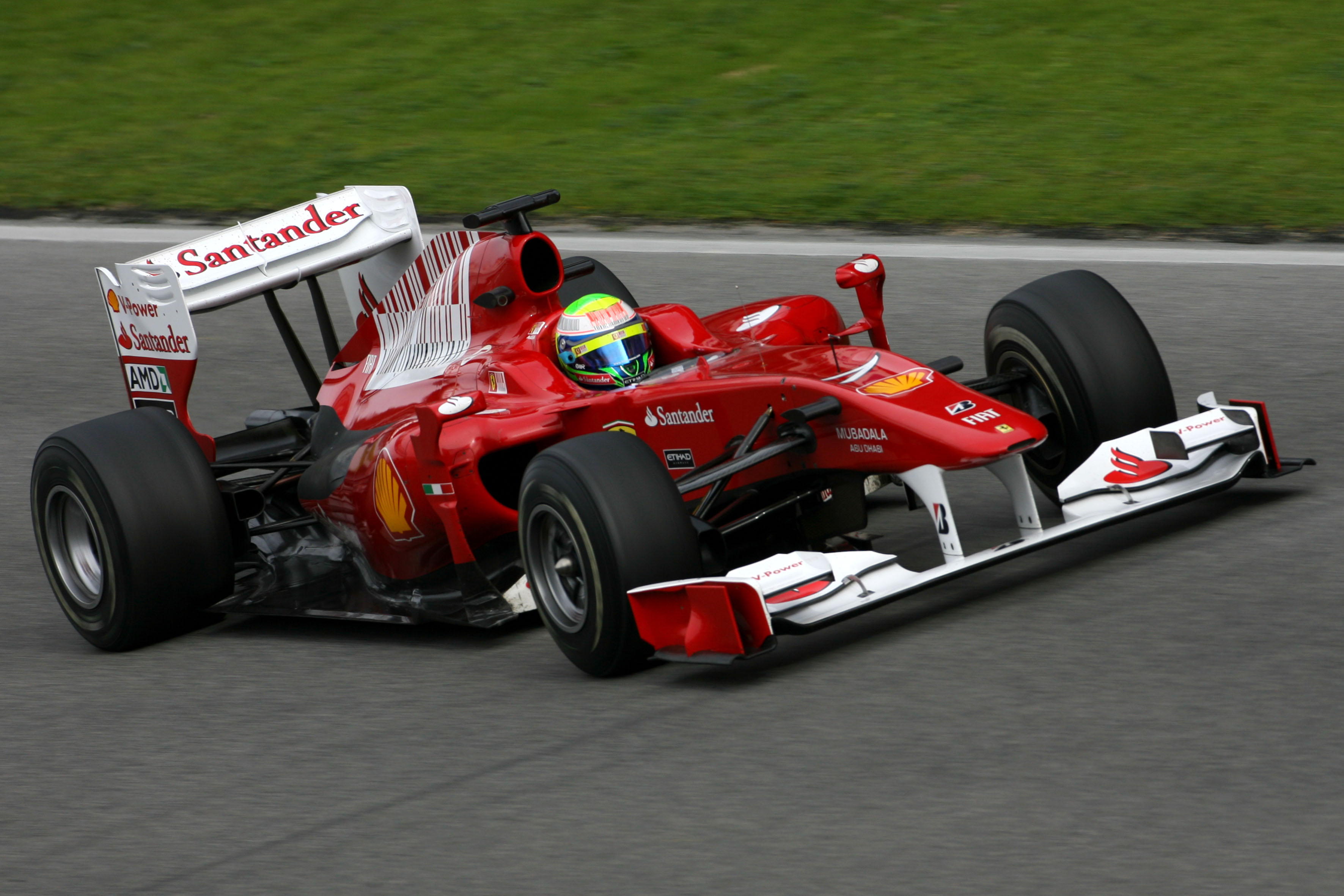 Felipe Massa Ferrari F1 testing