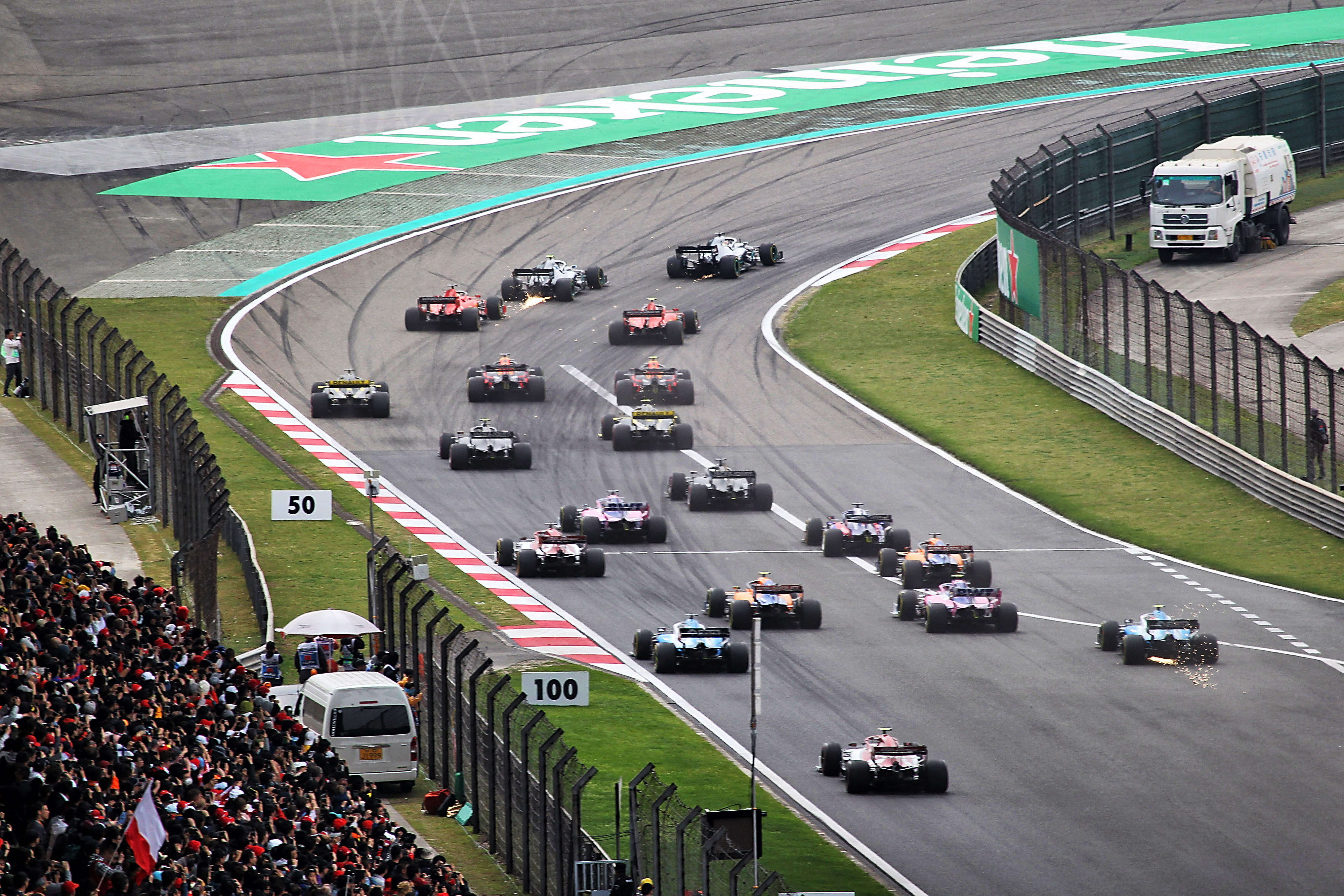 Motor Racing Formula One World Championship Chinese Grand Prix Race Day Shanghai, China