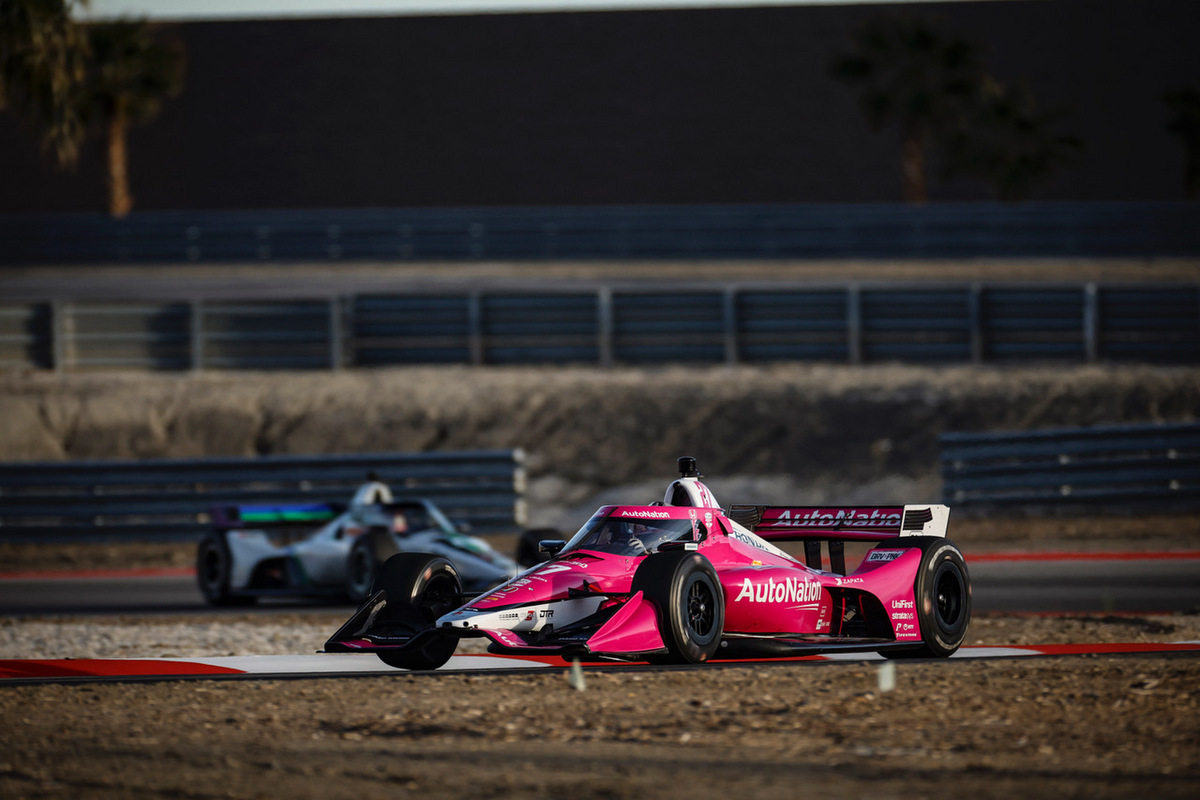 Thermal Club IndyCar test