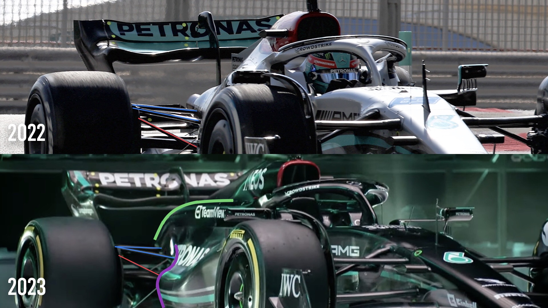 F1 ANALYSIS: Why Mercedes have made radical changes to the W14 