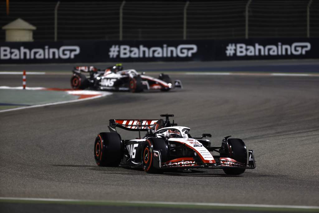 Kevin Magnussen Nico Hulkenberg Haas F1 Bahrain GP