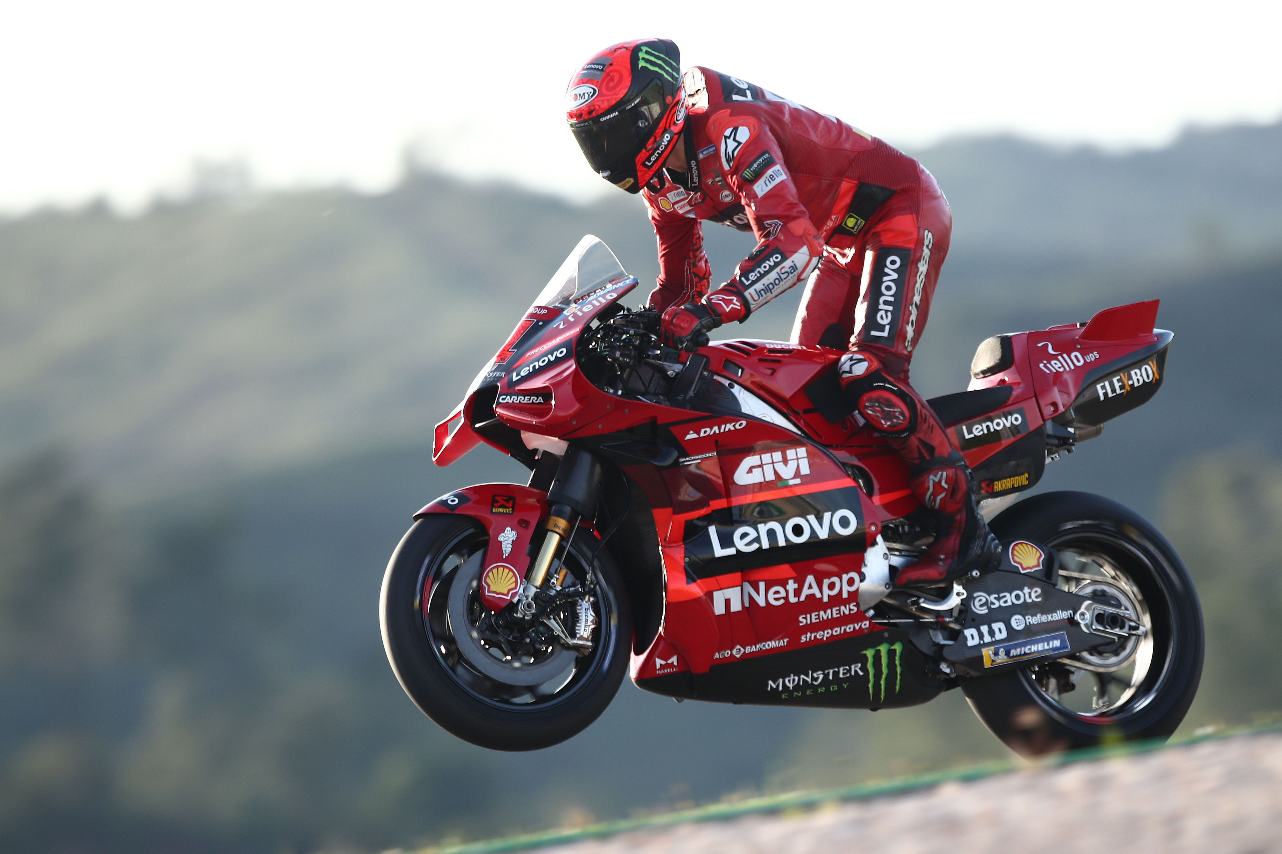 Pecco Bagnaia Ducati MotoGP Portimao test