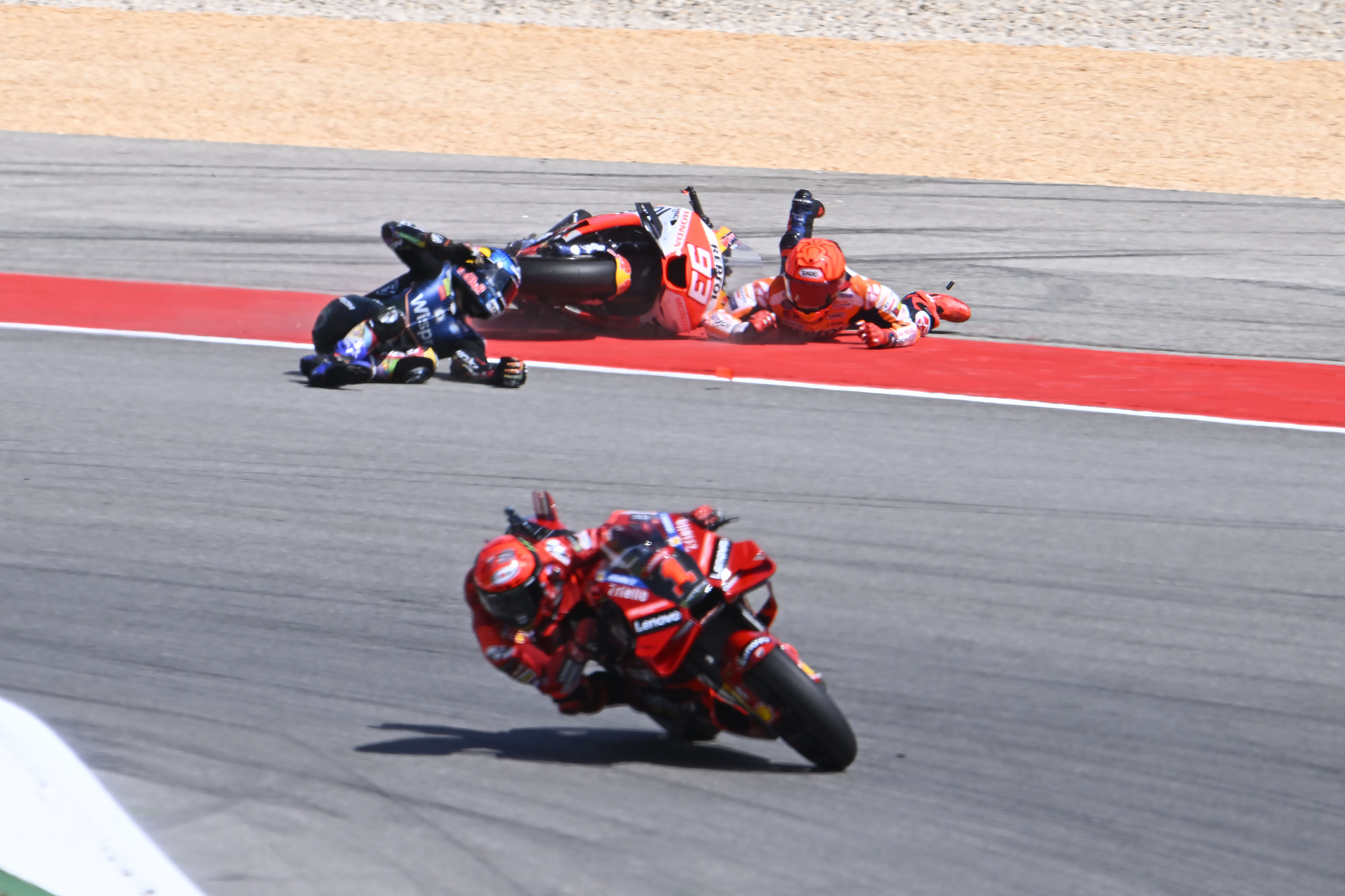 Marc Marquez Miguel Oliveira MotoGP crash