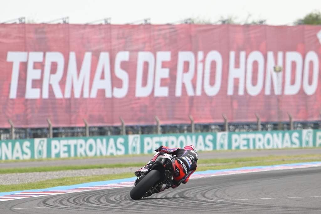 Aprilia sweeps Argentina MotoGP Friday, Quartararo to Q1